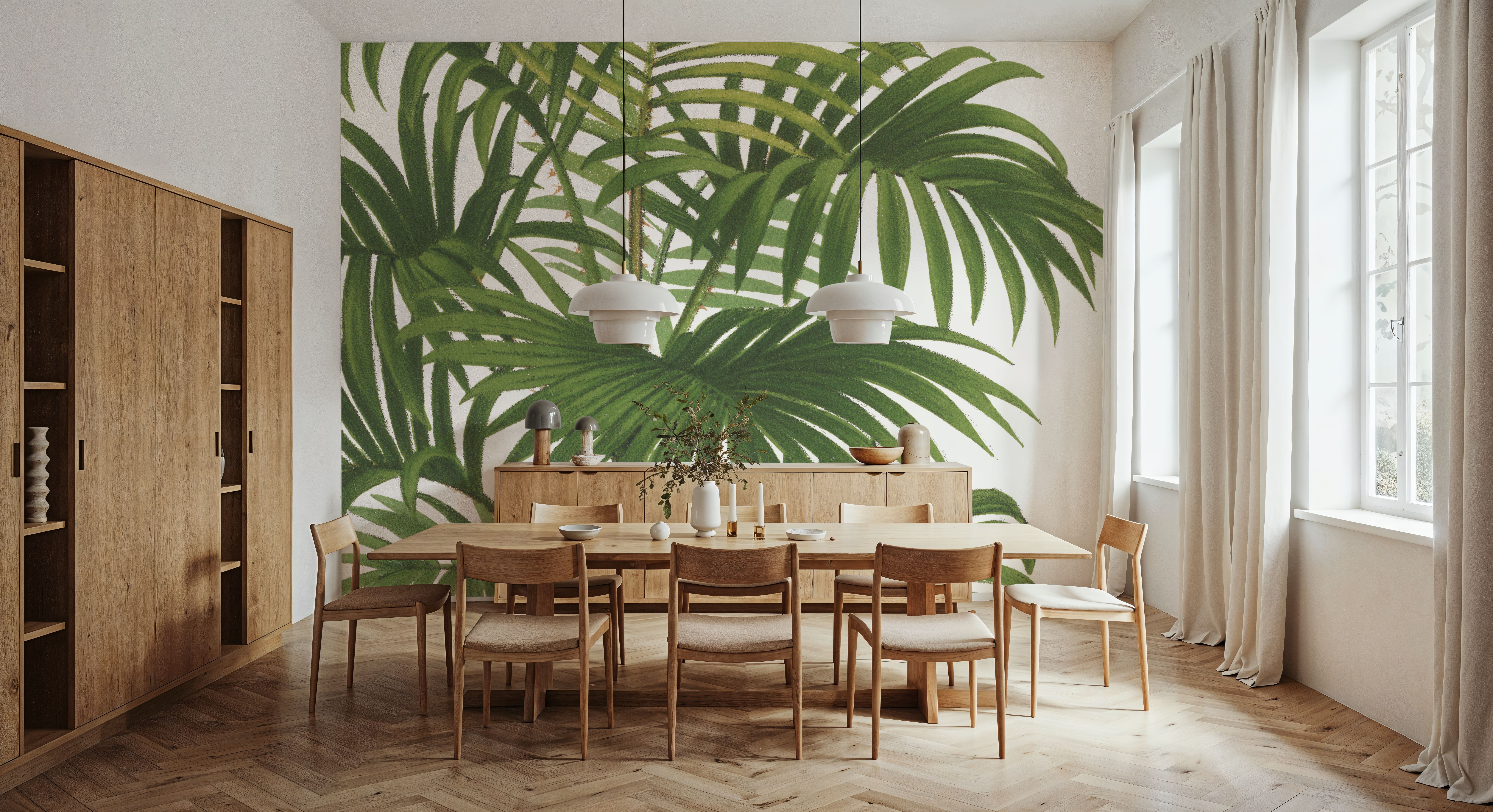 Riviera Palms I, Tapeten