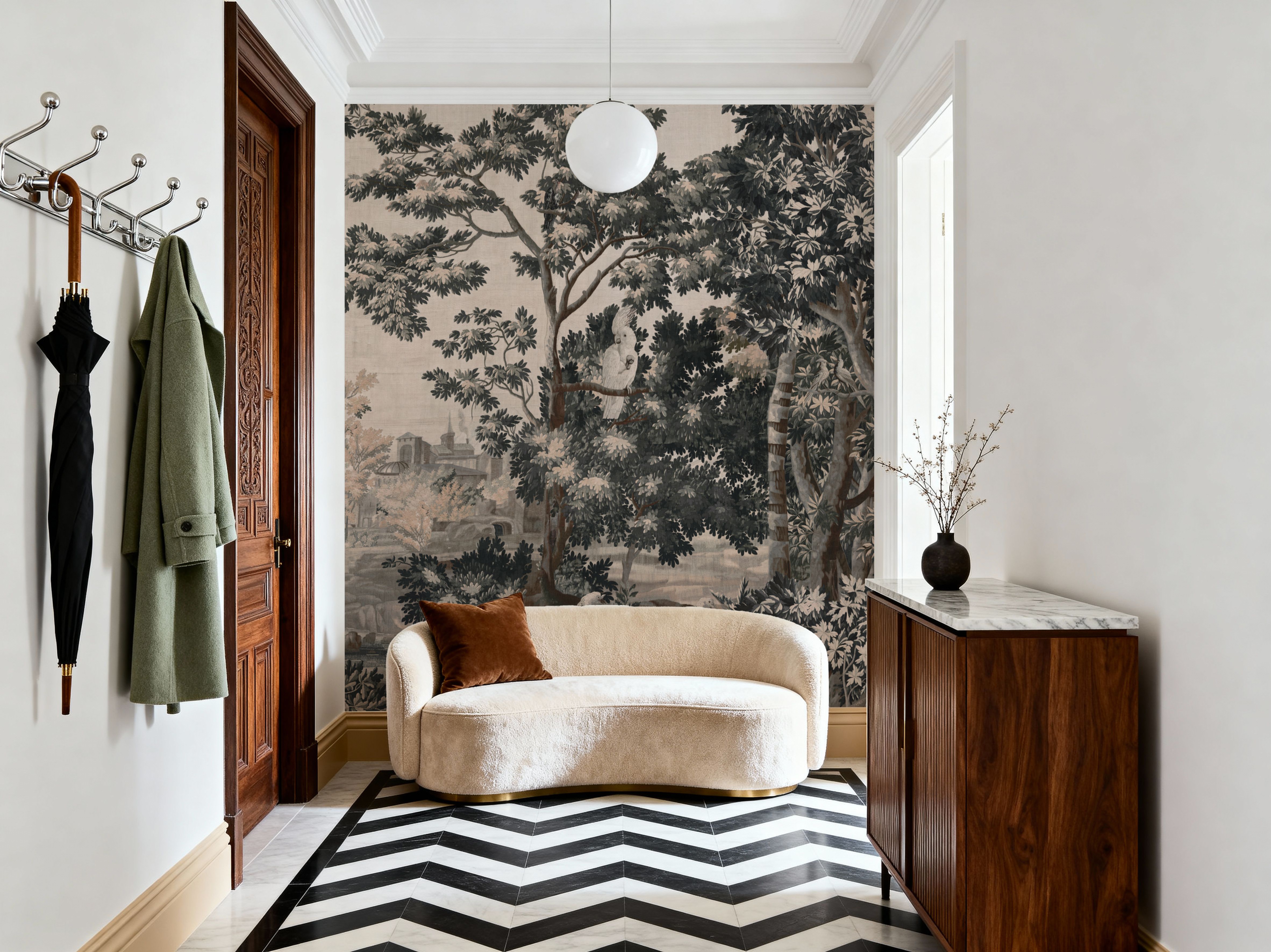 Enchanted Grove Tapestry, Teal