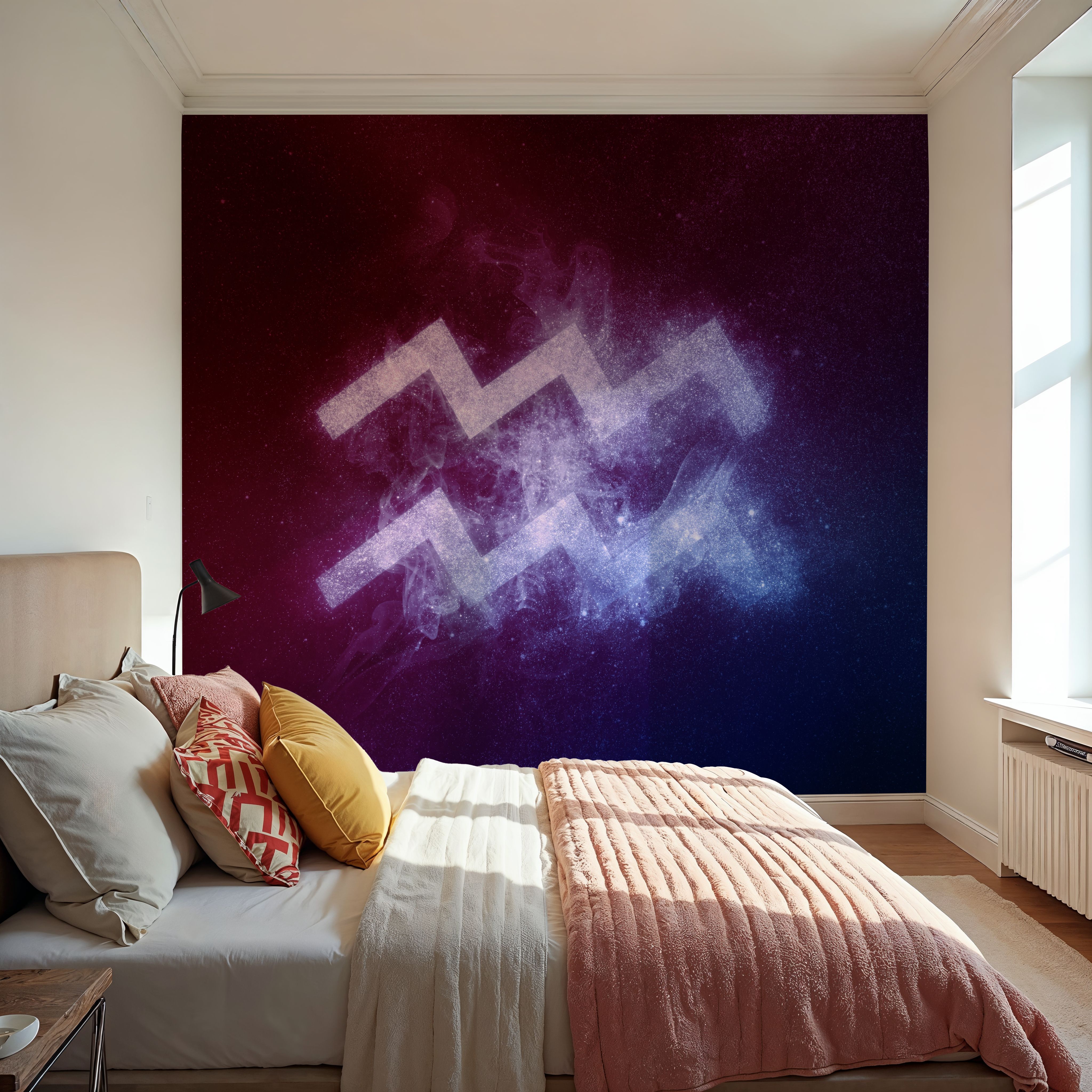 Aquarius Zodiac of Stars 