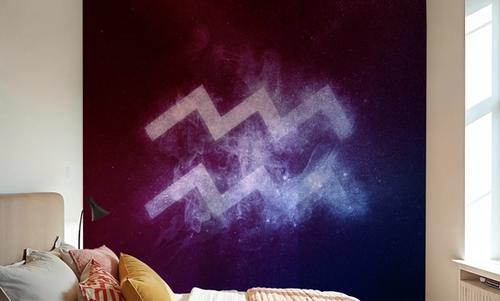 Aquarius Zodiac of Stars