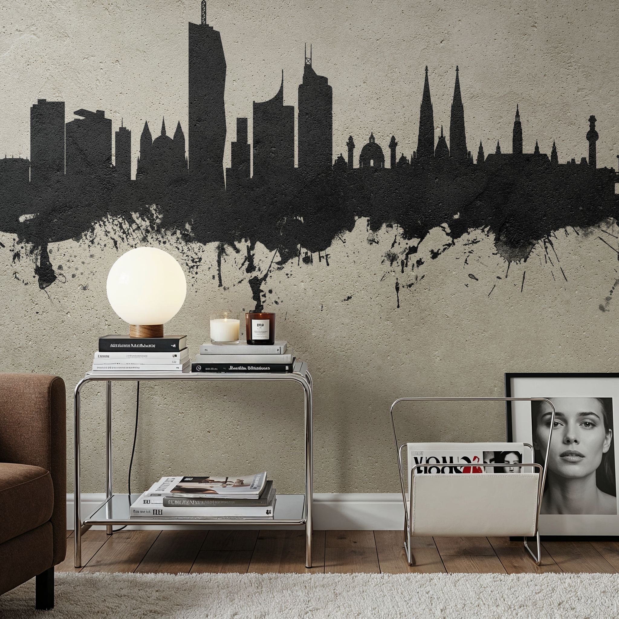 Vienna Austria Skyline Concrete