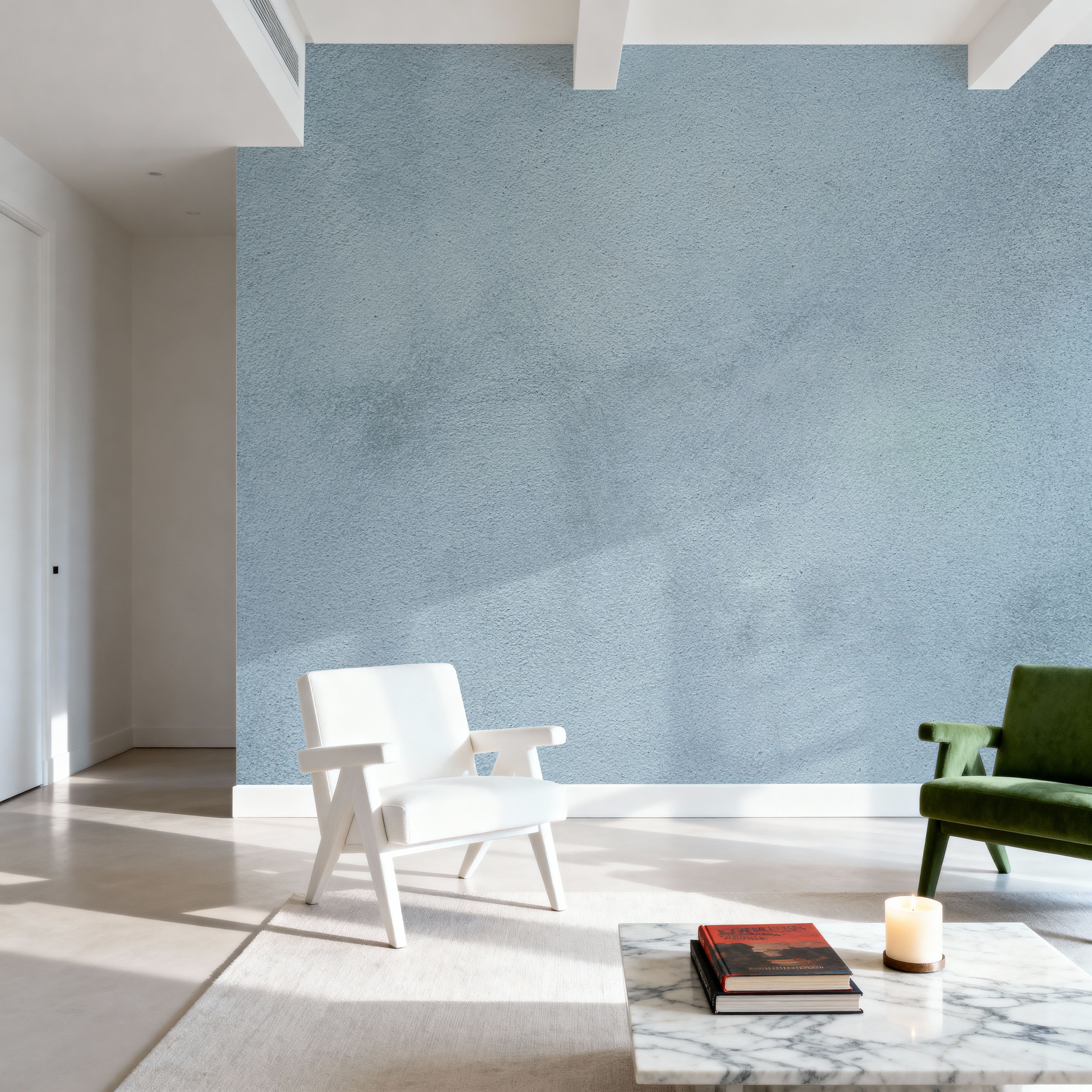 Stucco, Ice Blue