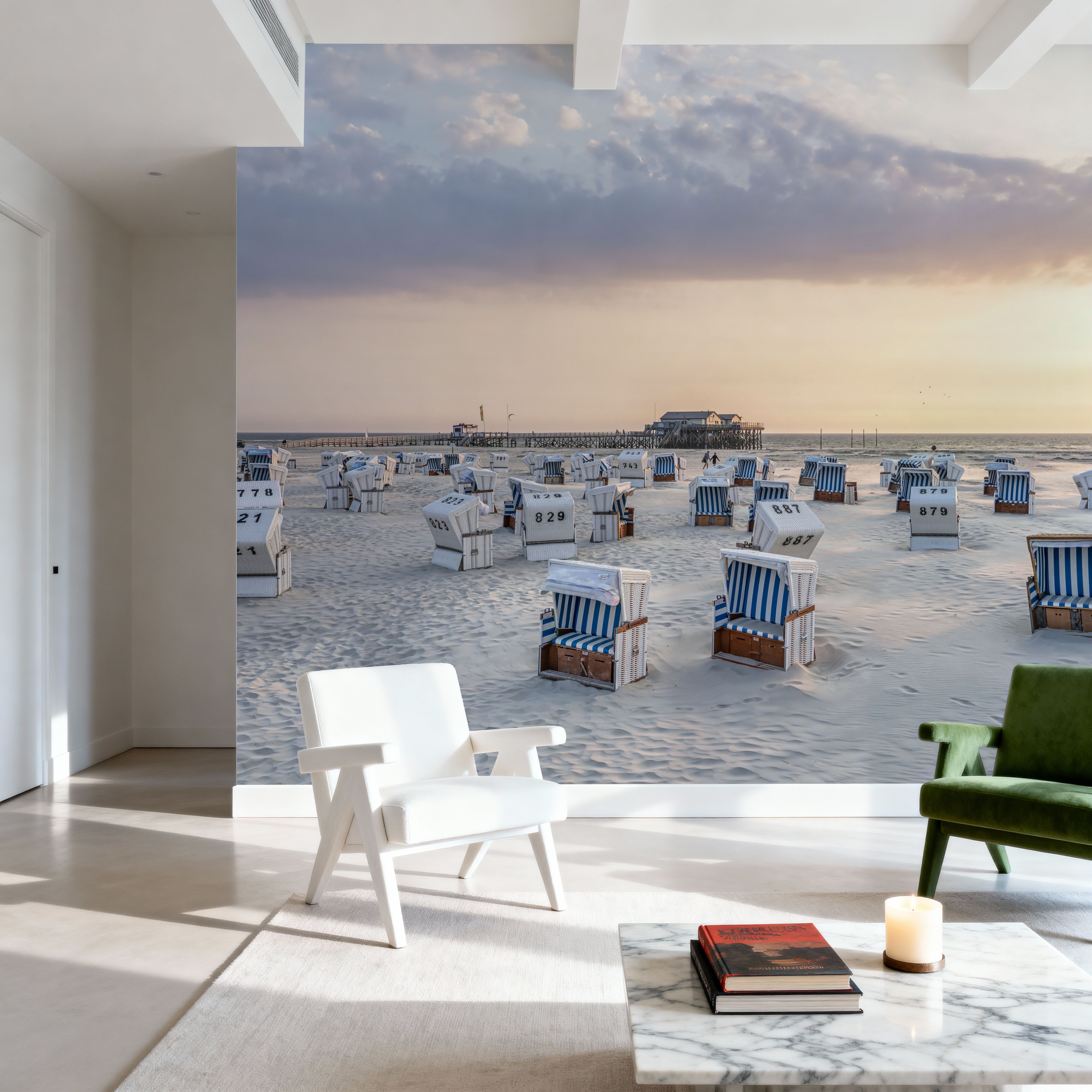 German Beach Sunrise