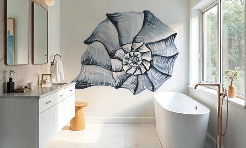 Coastal Harp Shell Navy