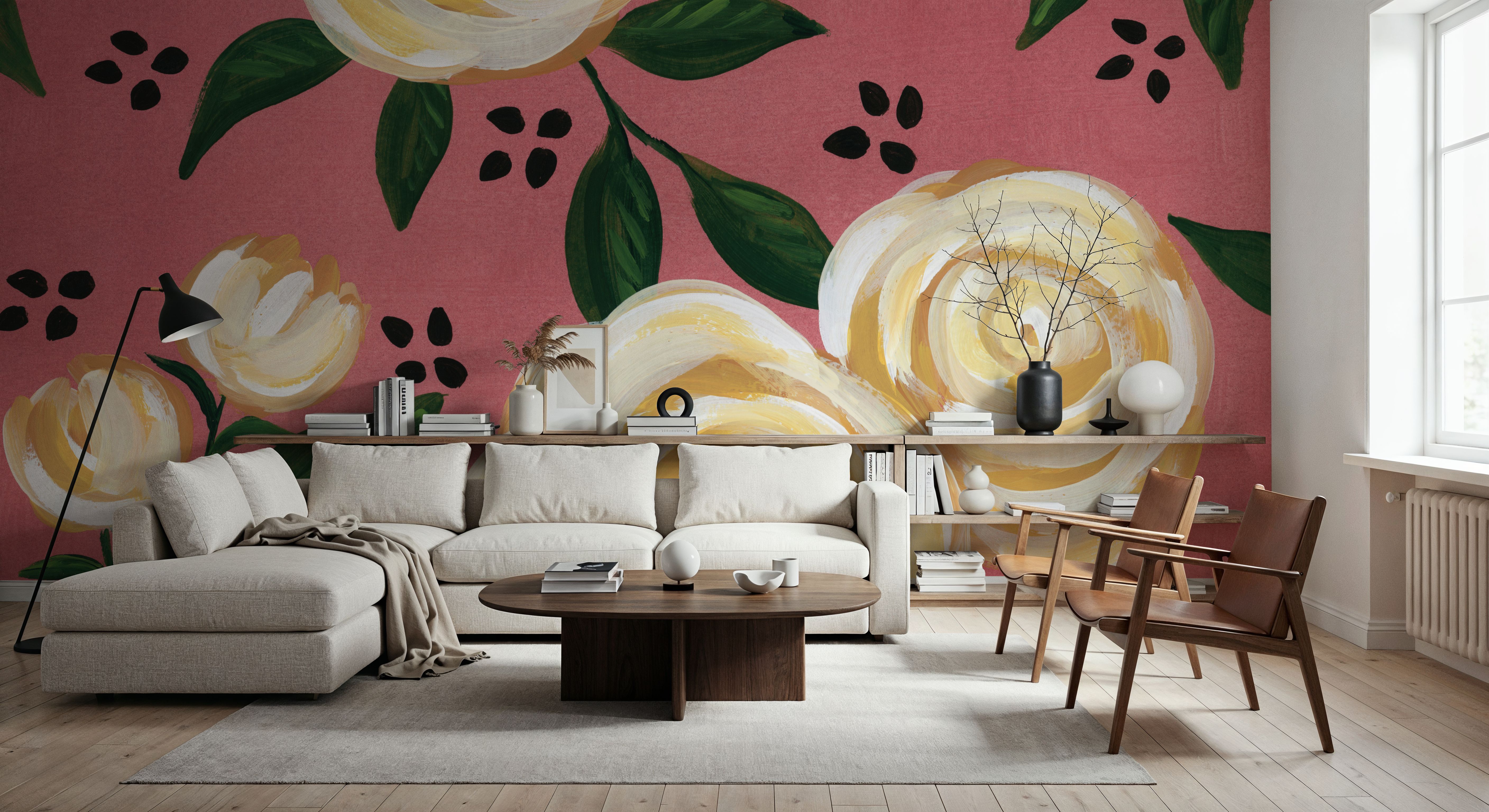 Garden Roses I, Tapeten