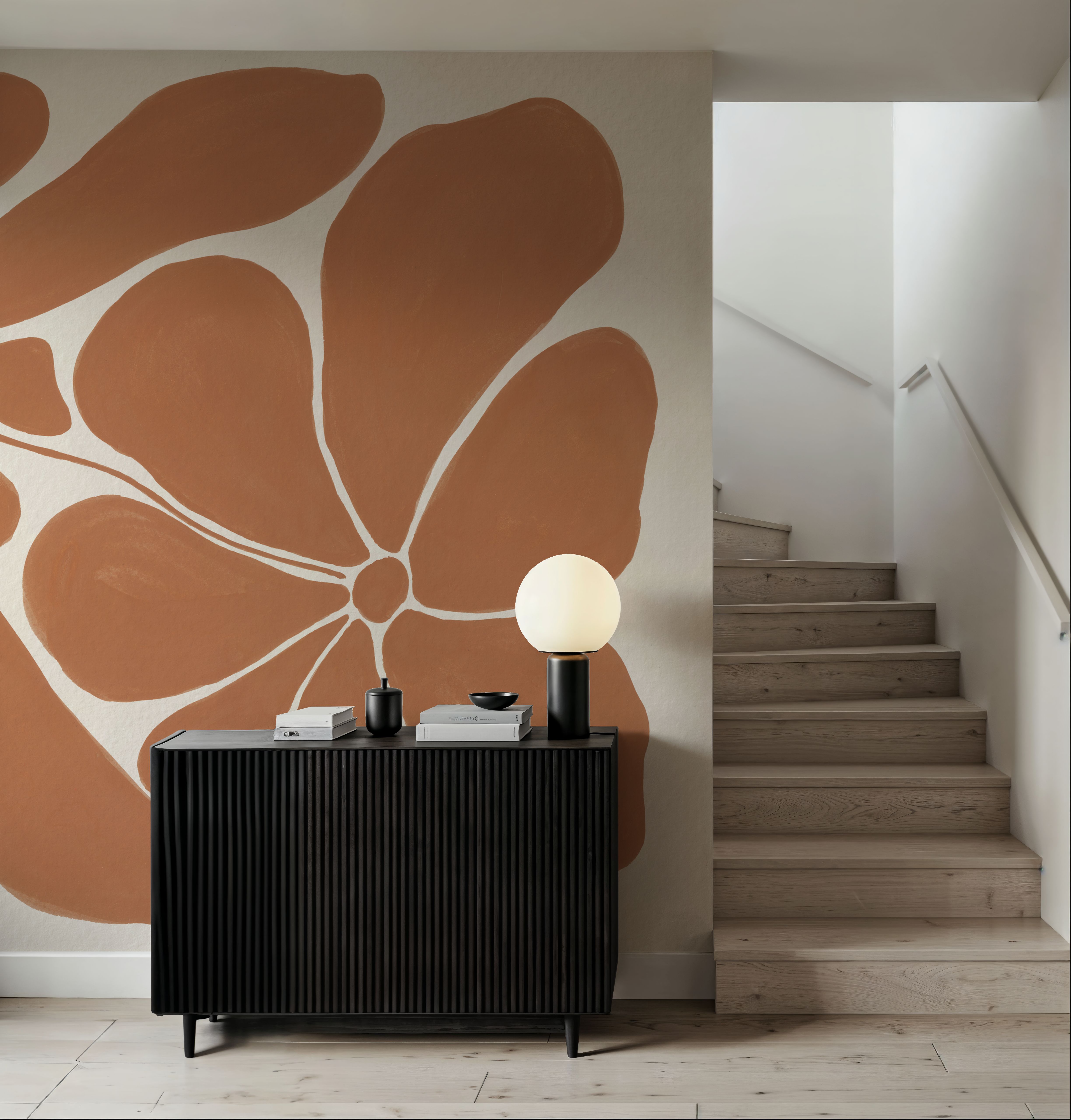 Blooming Joy I Terracotta