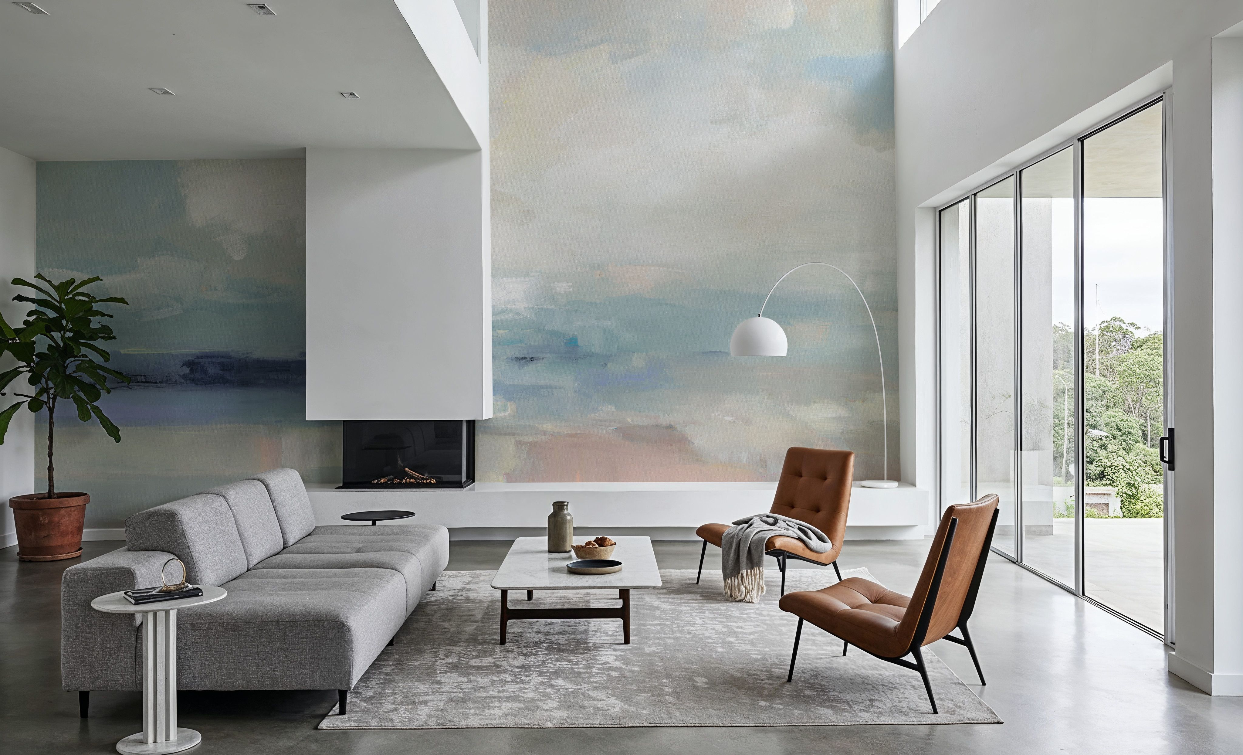 Cloudy Water, Wallpaper