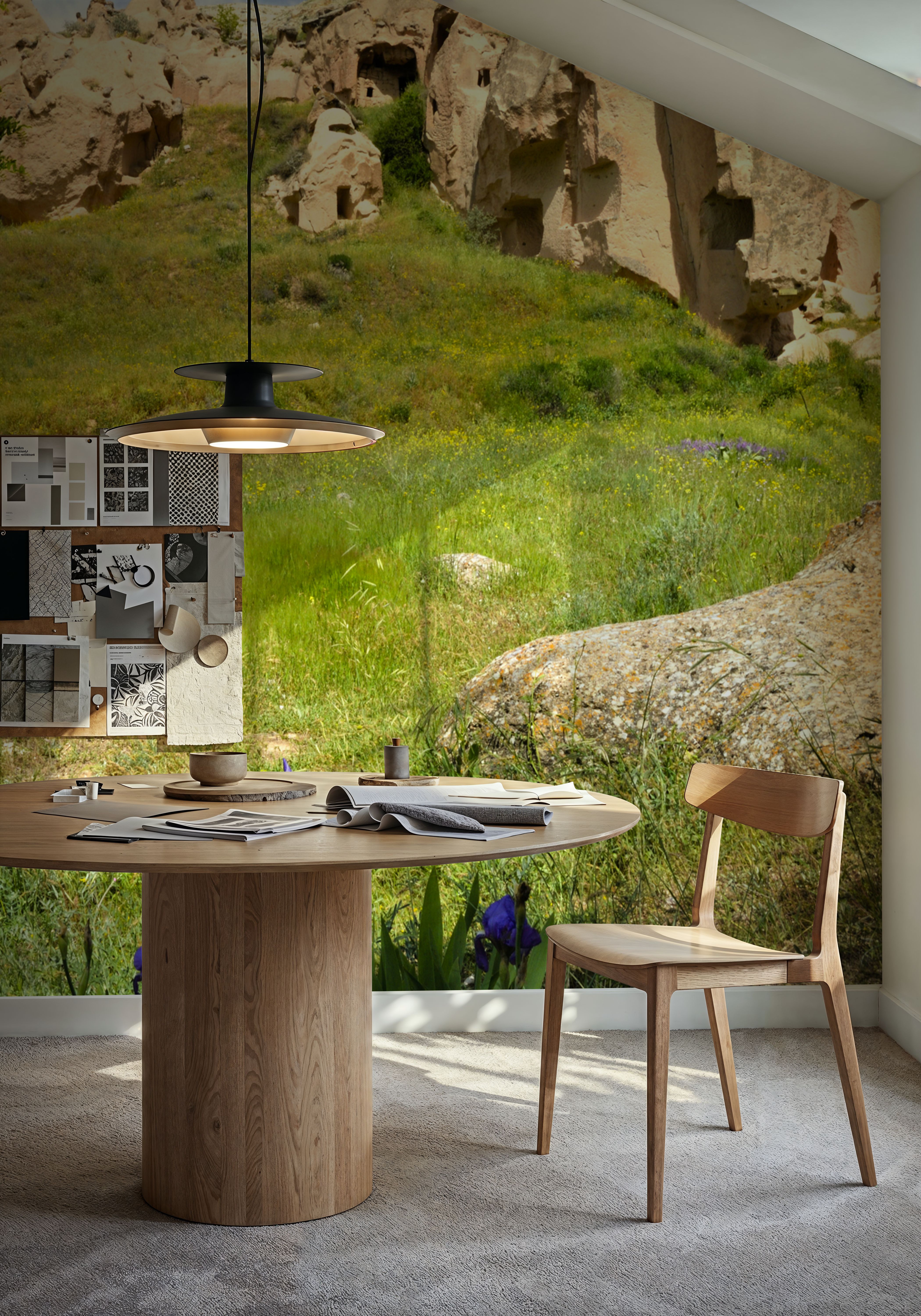 Purple Wildflower Canyon