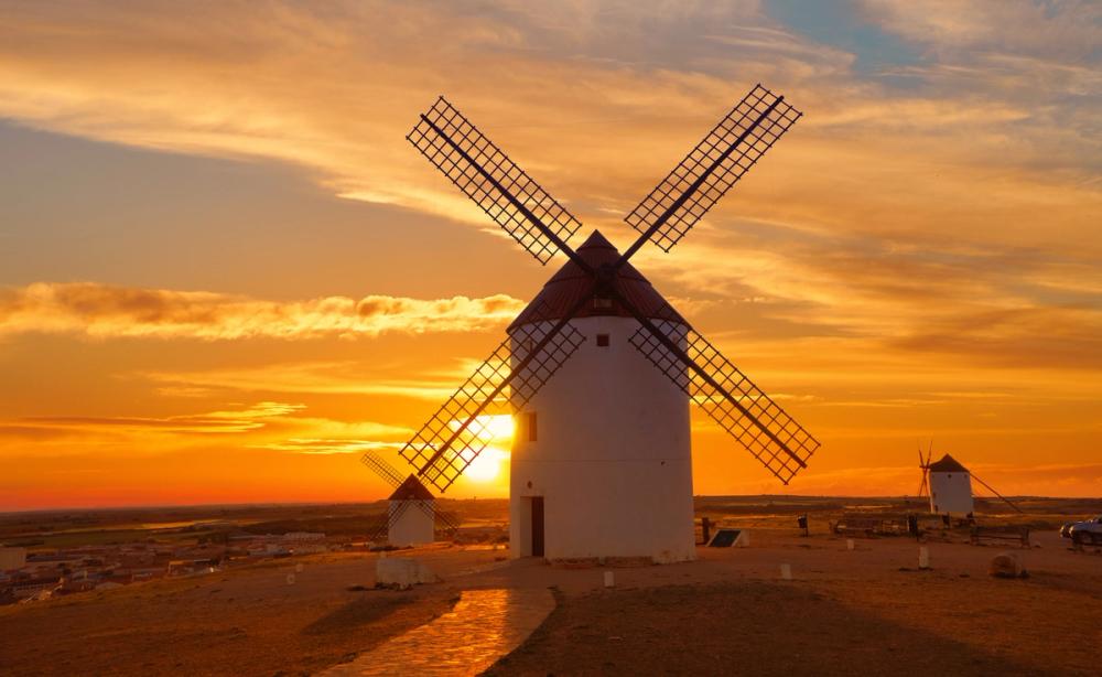 Golden Windmills