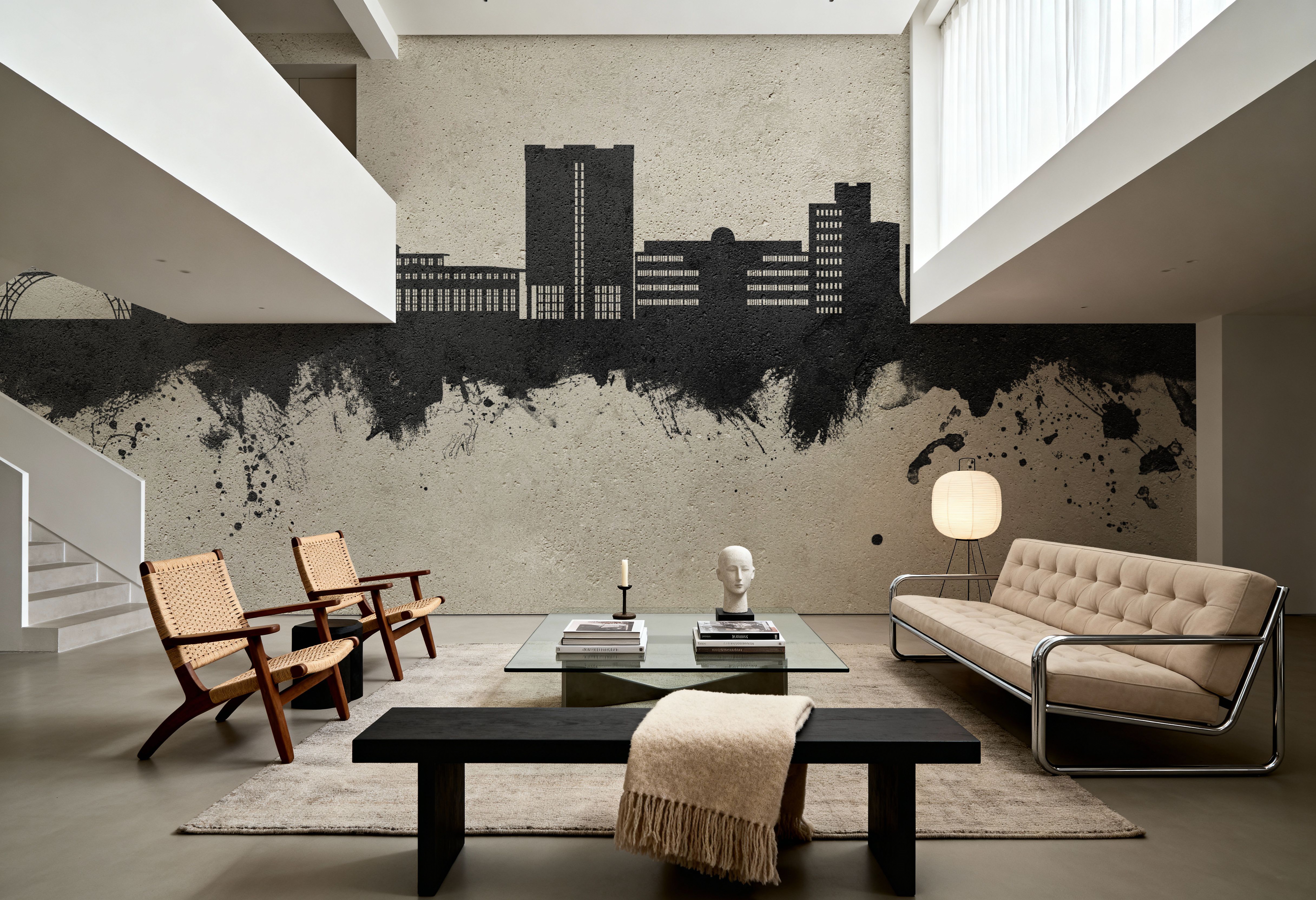 Telford England Skyline Concrete, Wallpaper