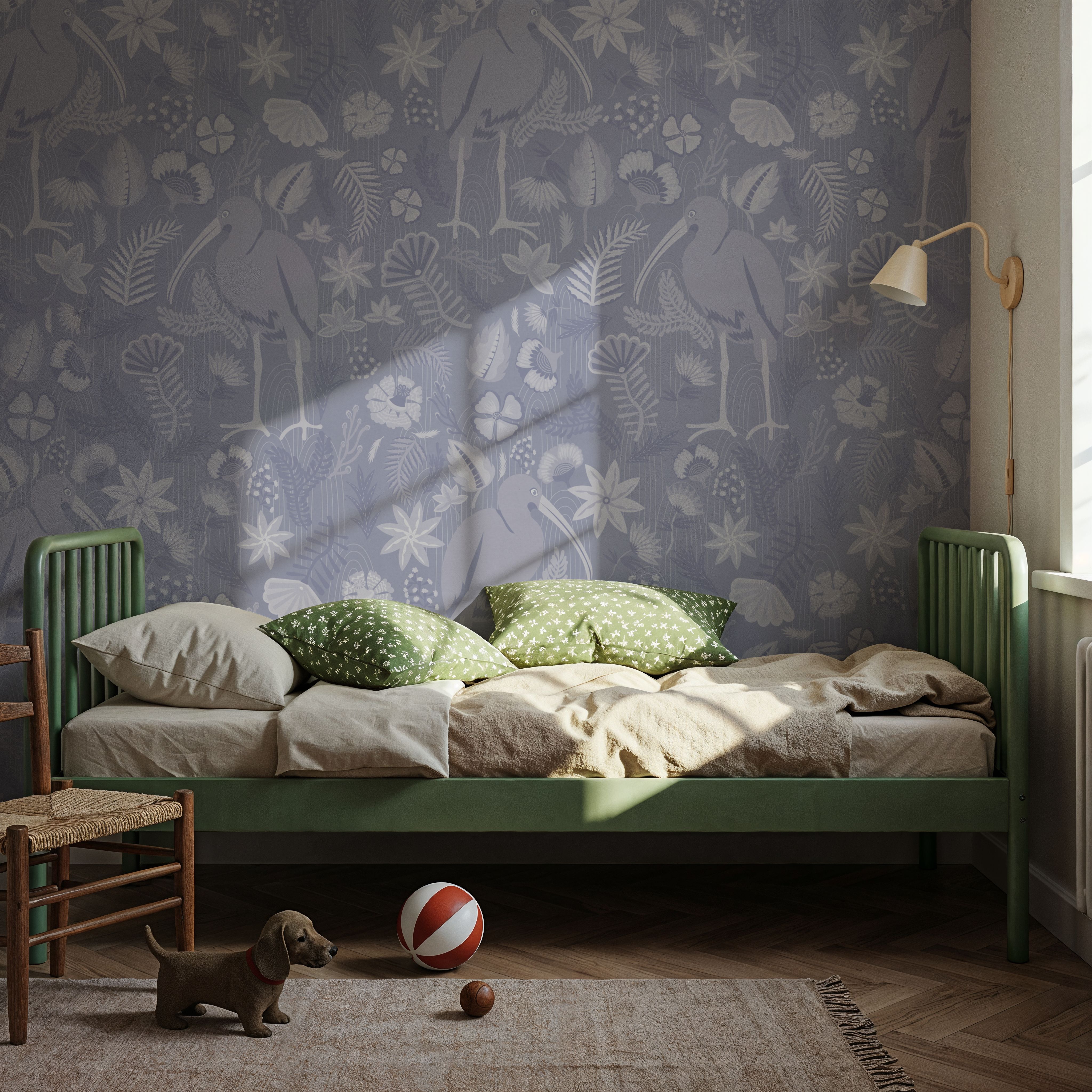 Ibis Light Lilac, Papier peint