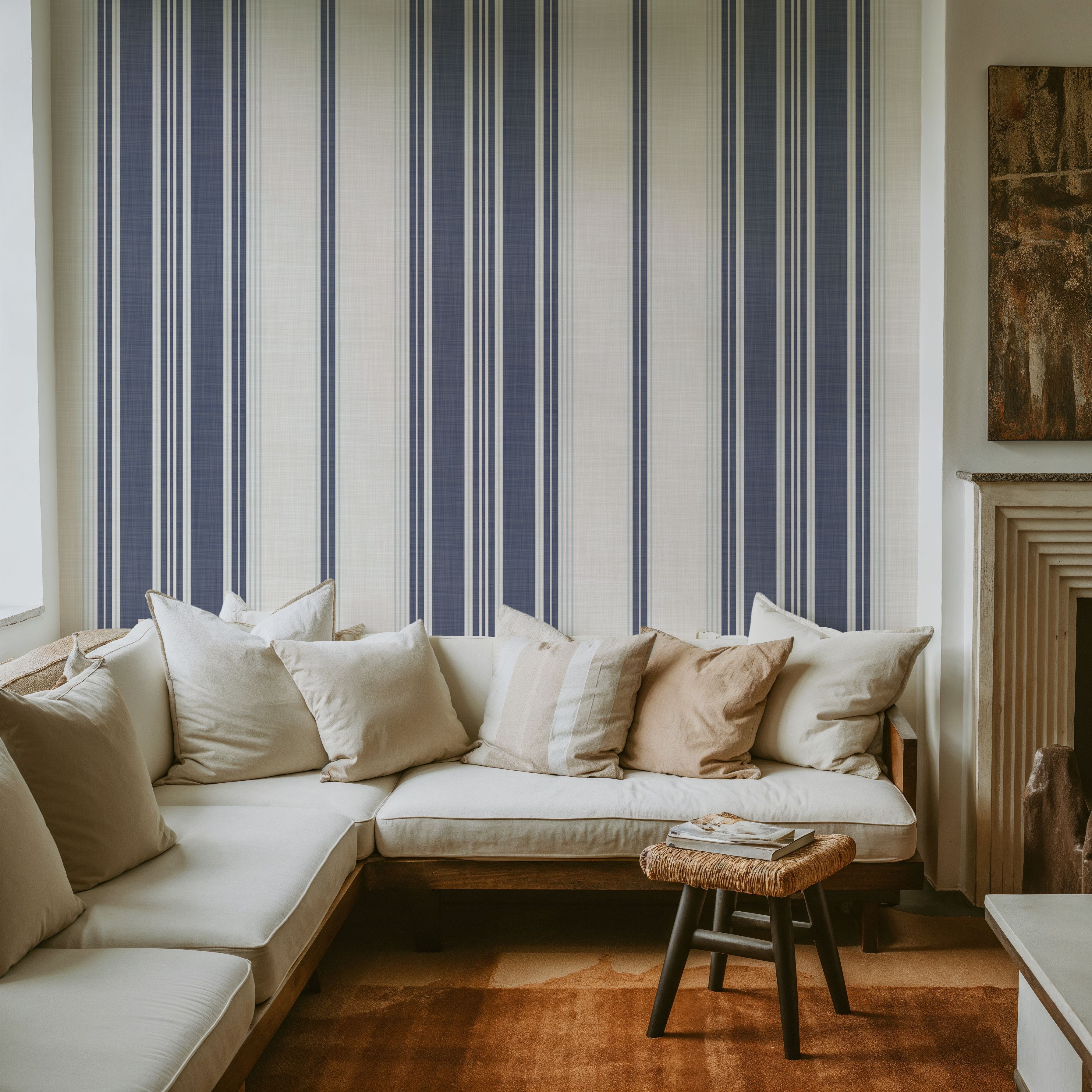 Sundborn Marine, Papel pintado