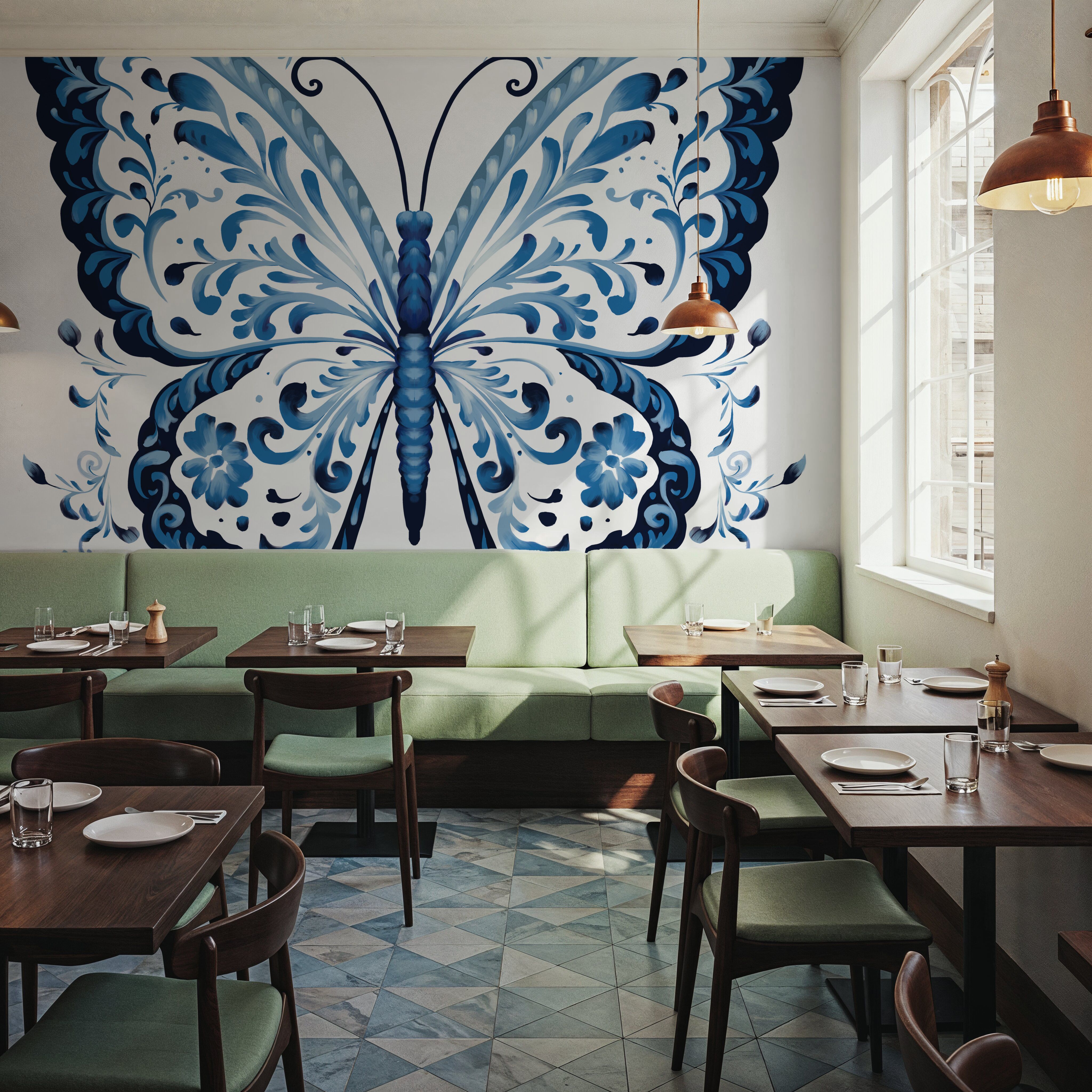 Blue Butterfly I