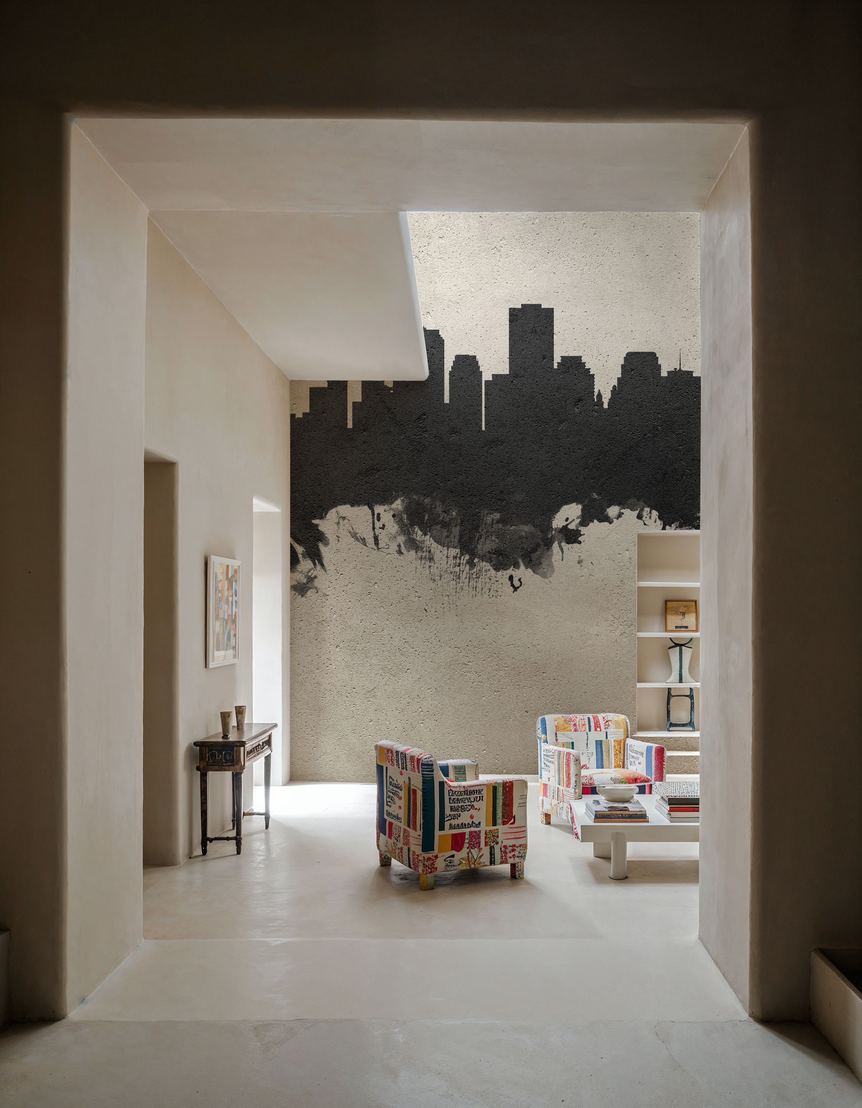 New Orleans Louisiana Skyline Concrete