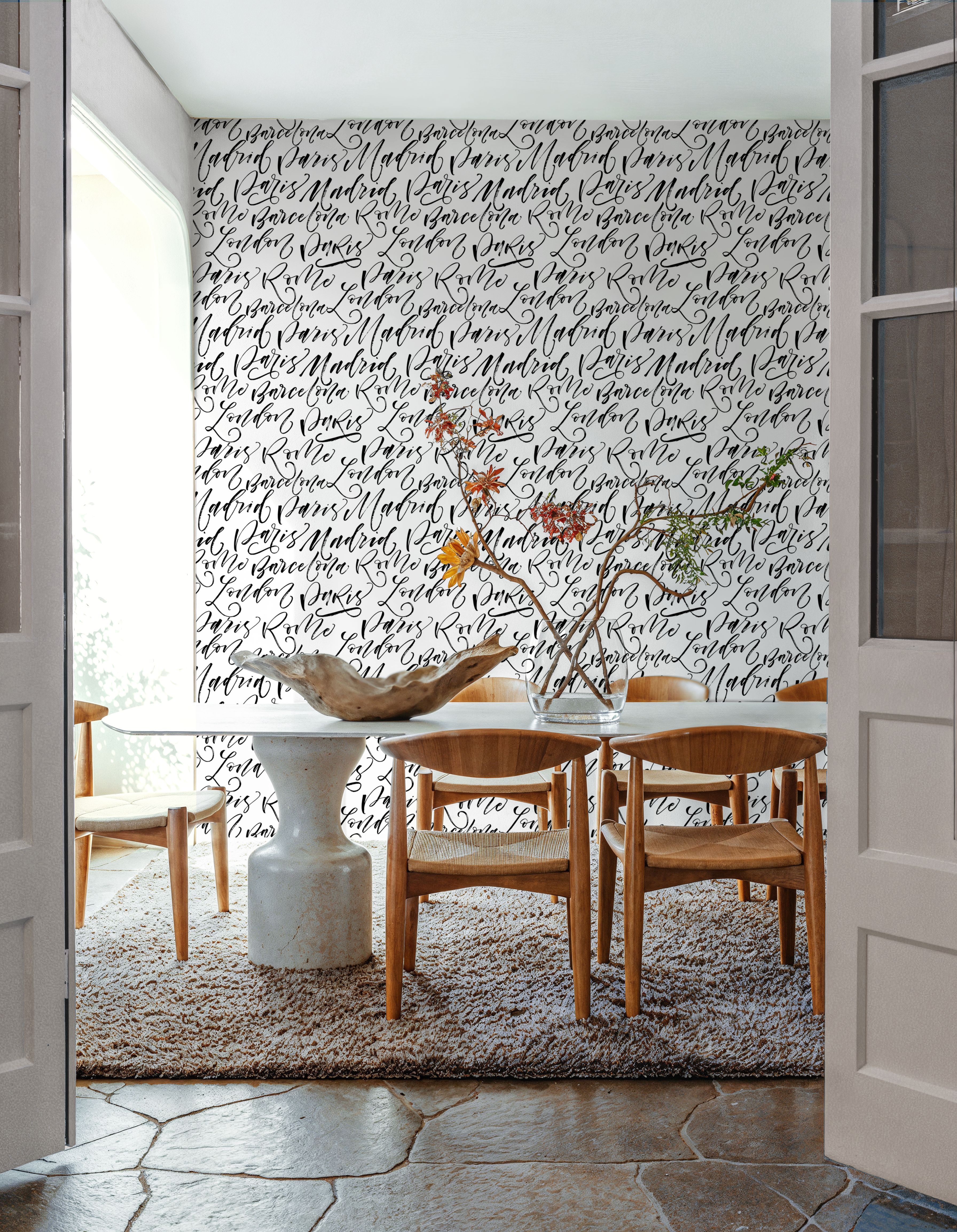 Metropolitans, Carte da parati