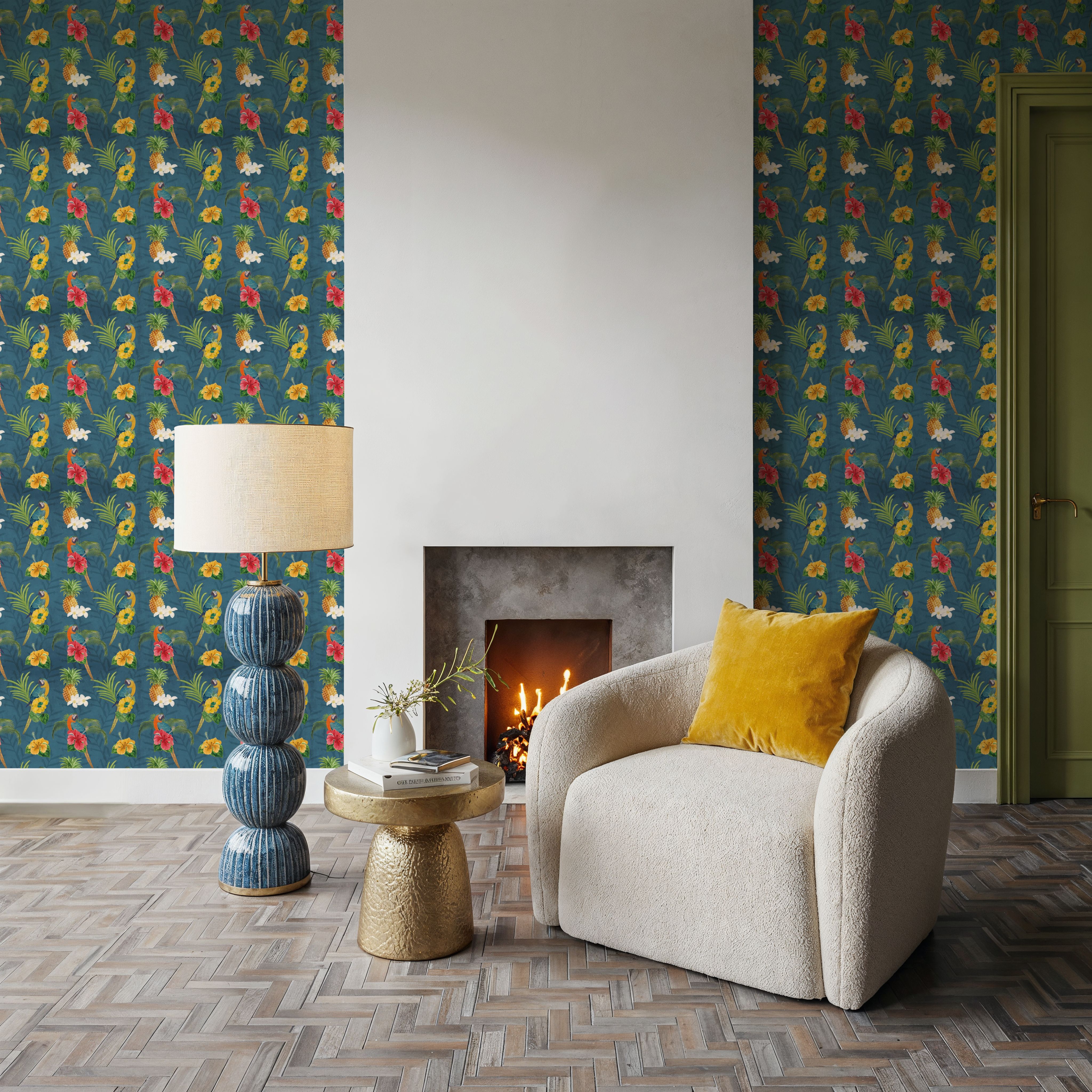 Parrot Paradise Blue