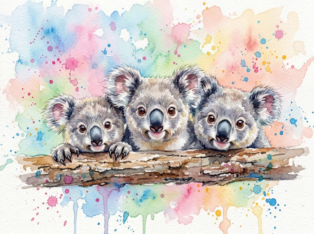 Koalas - Cute Baby Animals Series