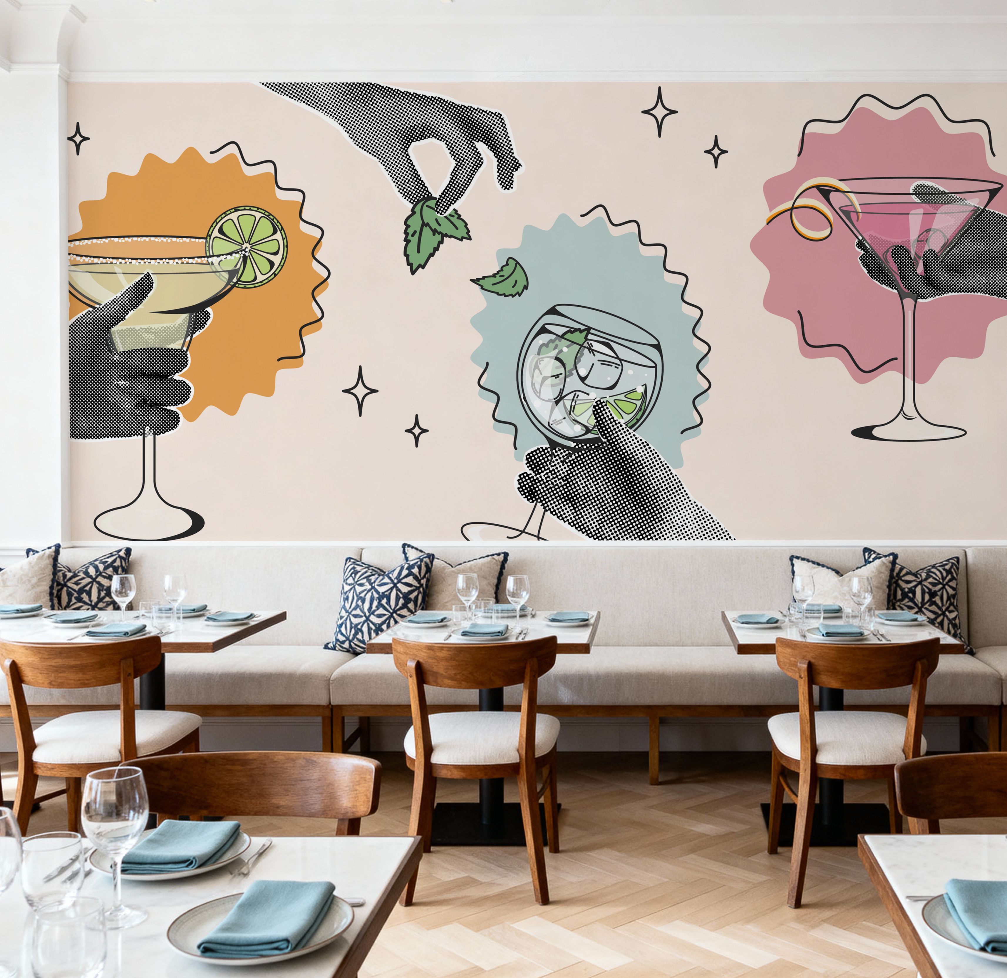 Retro Glamour Drinks