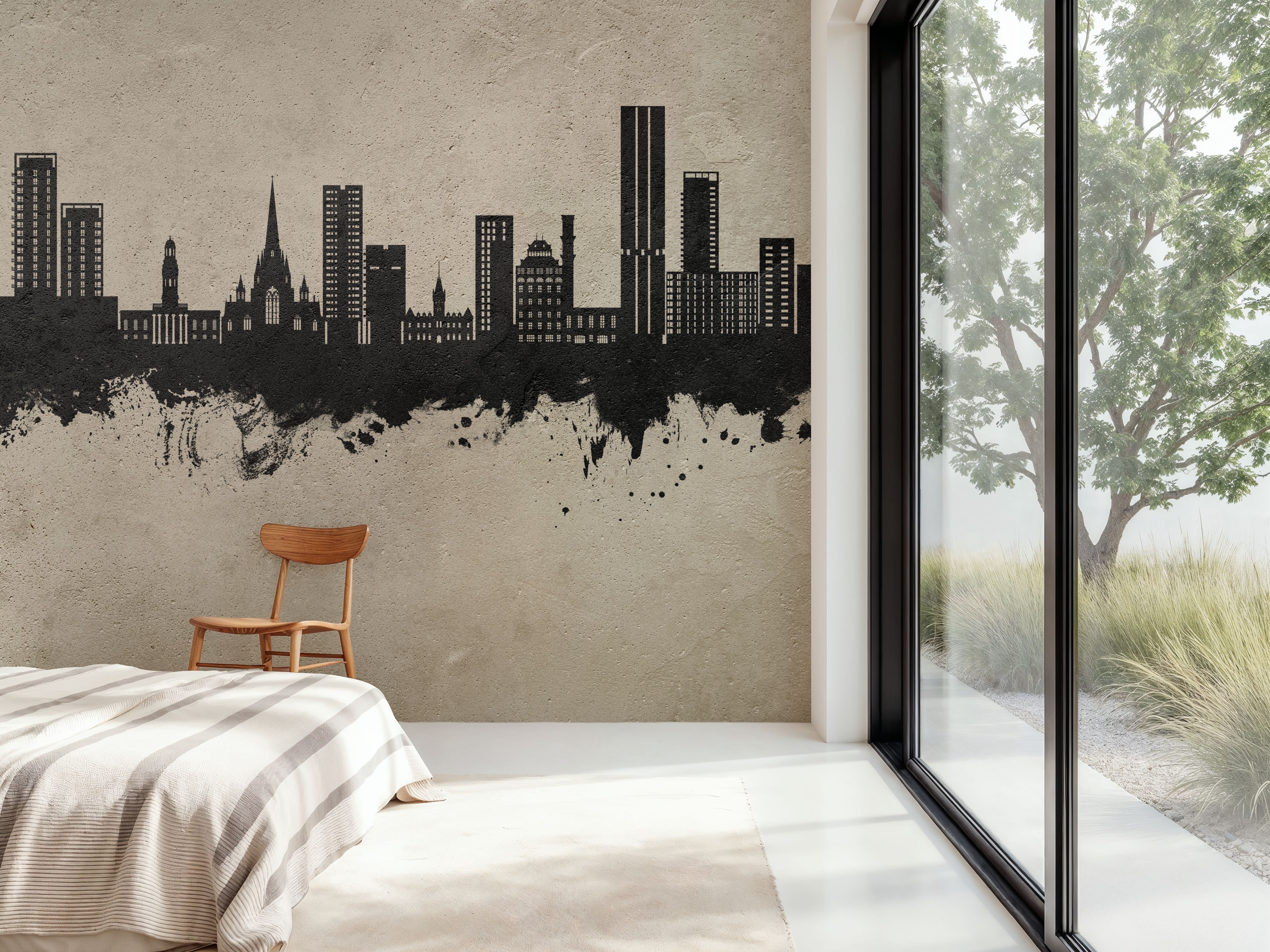 Salford England Skyline Concrete