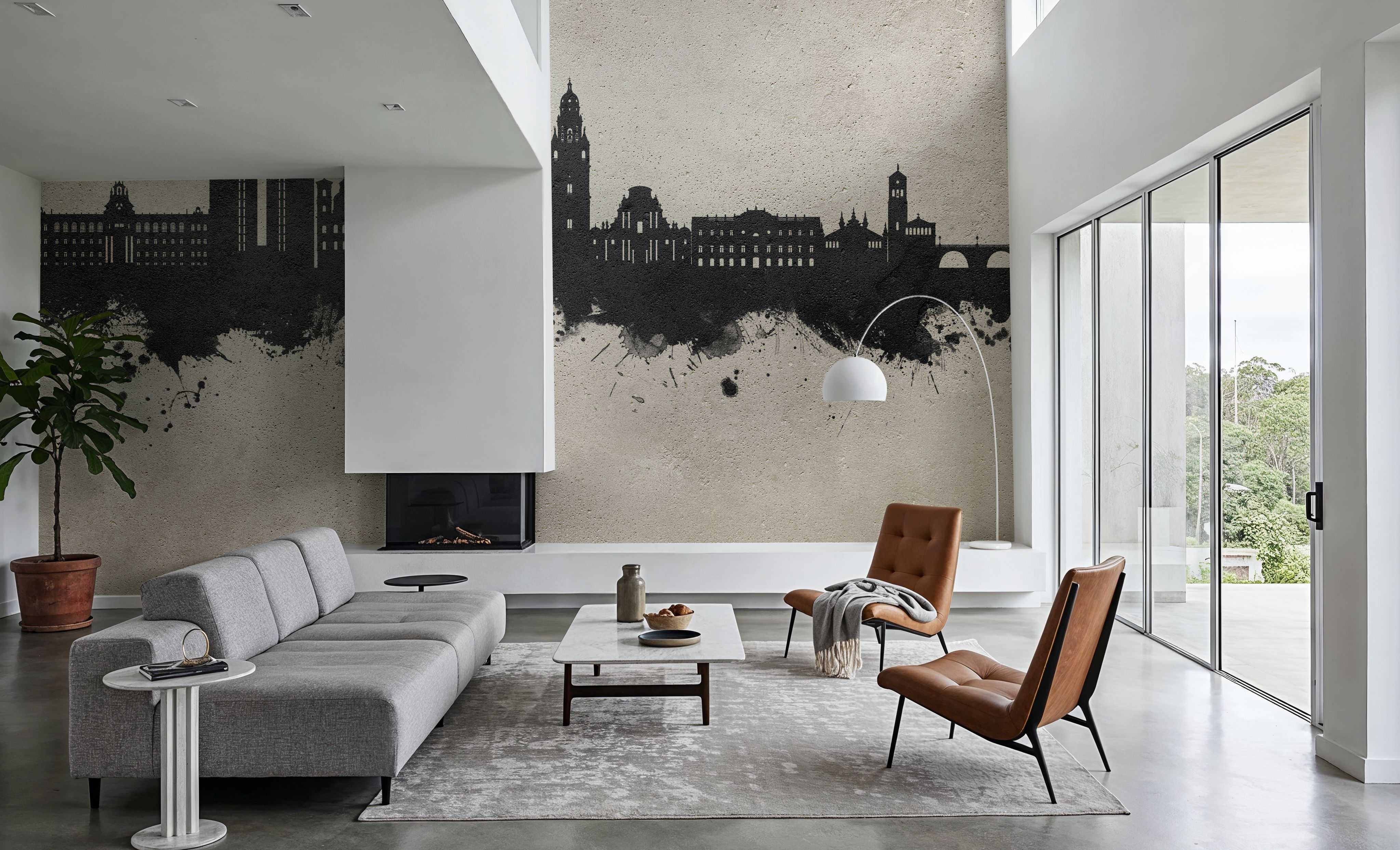 Murcia Spain Skyline Concrete