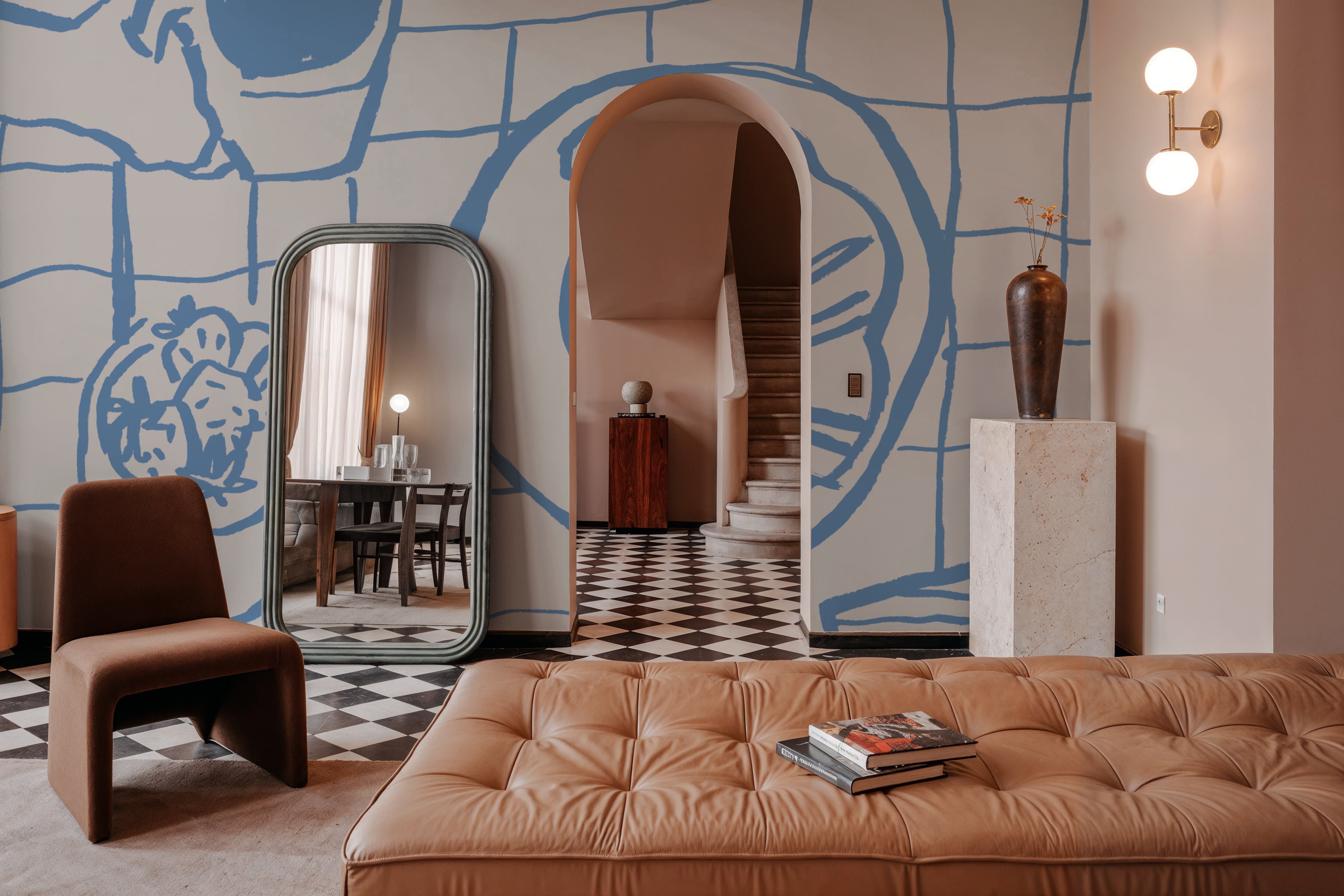 Breakfast Doodles III White