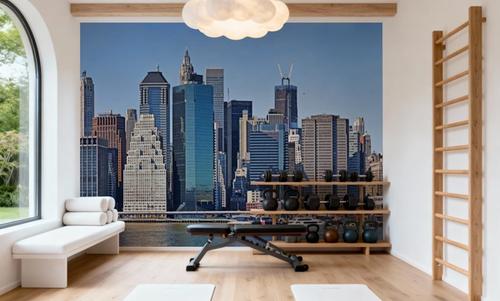 Urban Waterfront Panorama