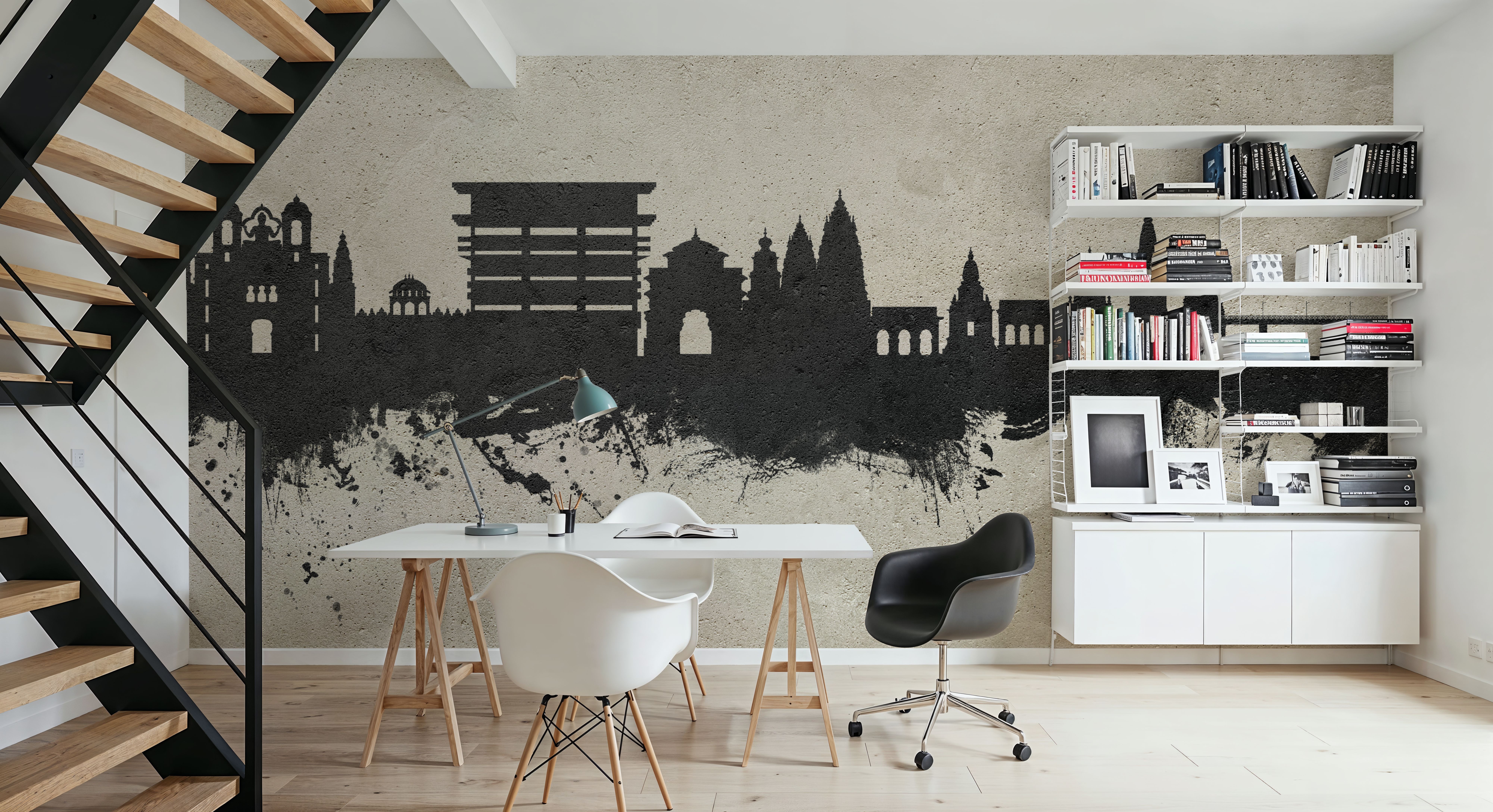 Pandharpur India Skyline Concrete