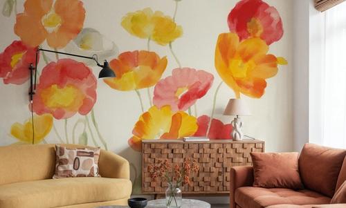 Bright Poppies II