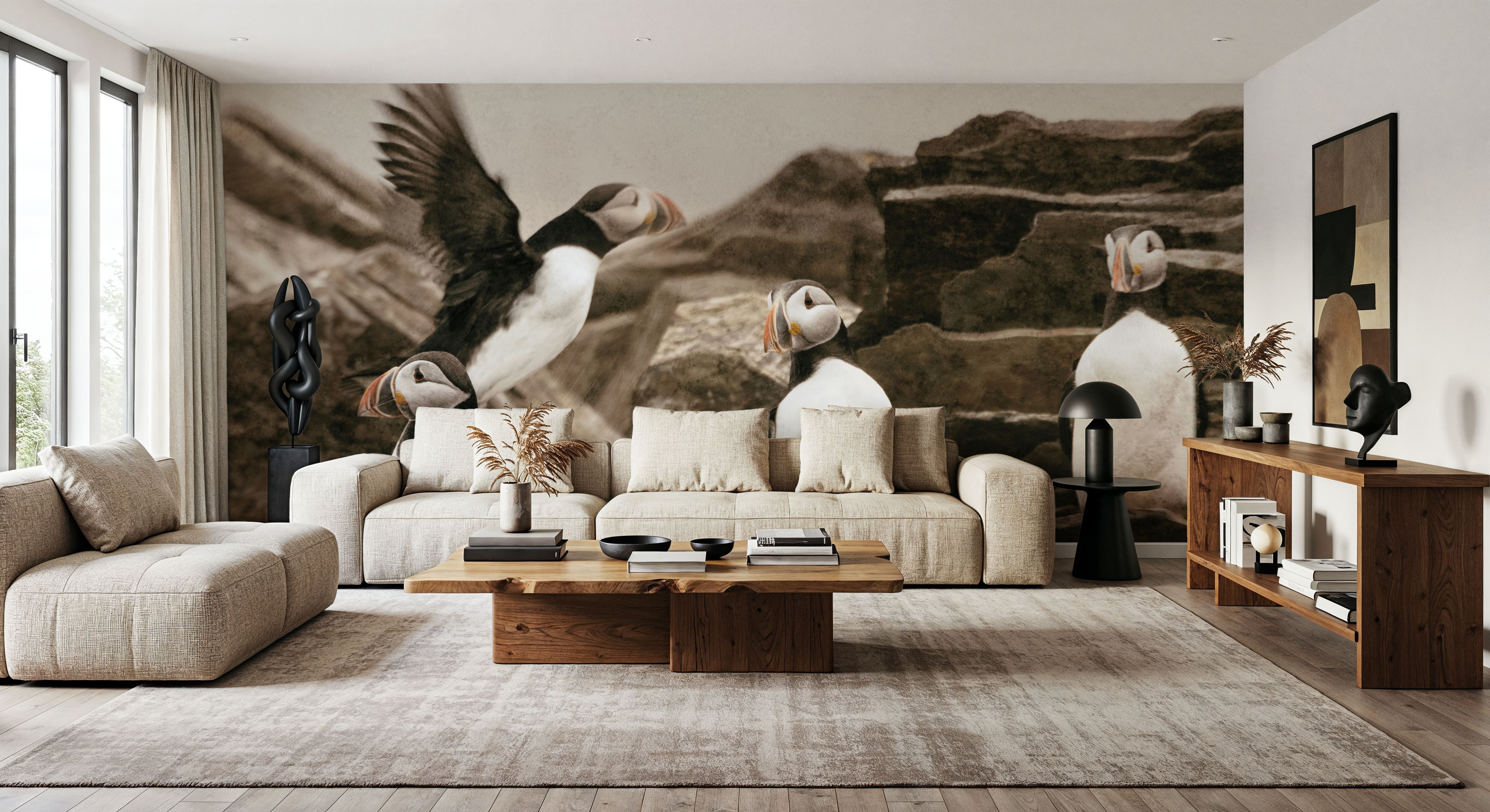 Atlantic Puffin Colony