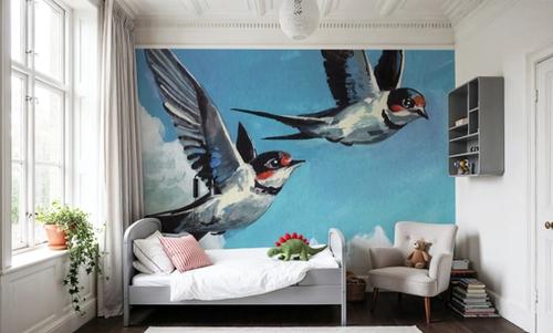 Two Birds in The Clouds