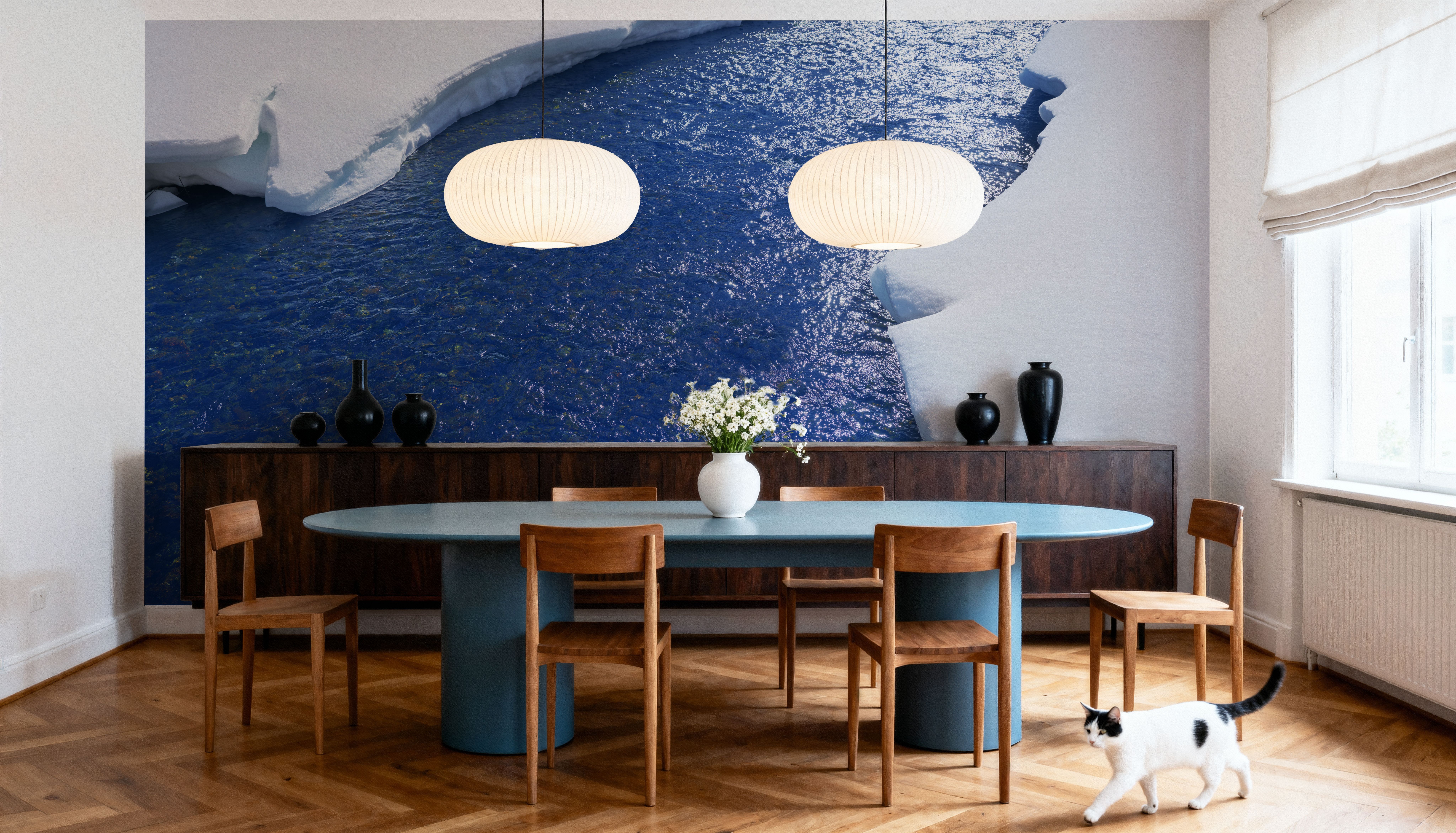 Arctic Flow, Wallpaper