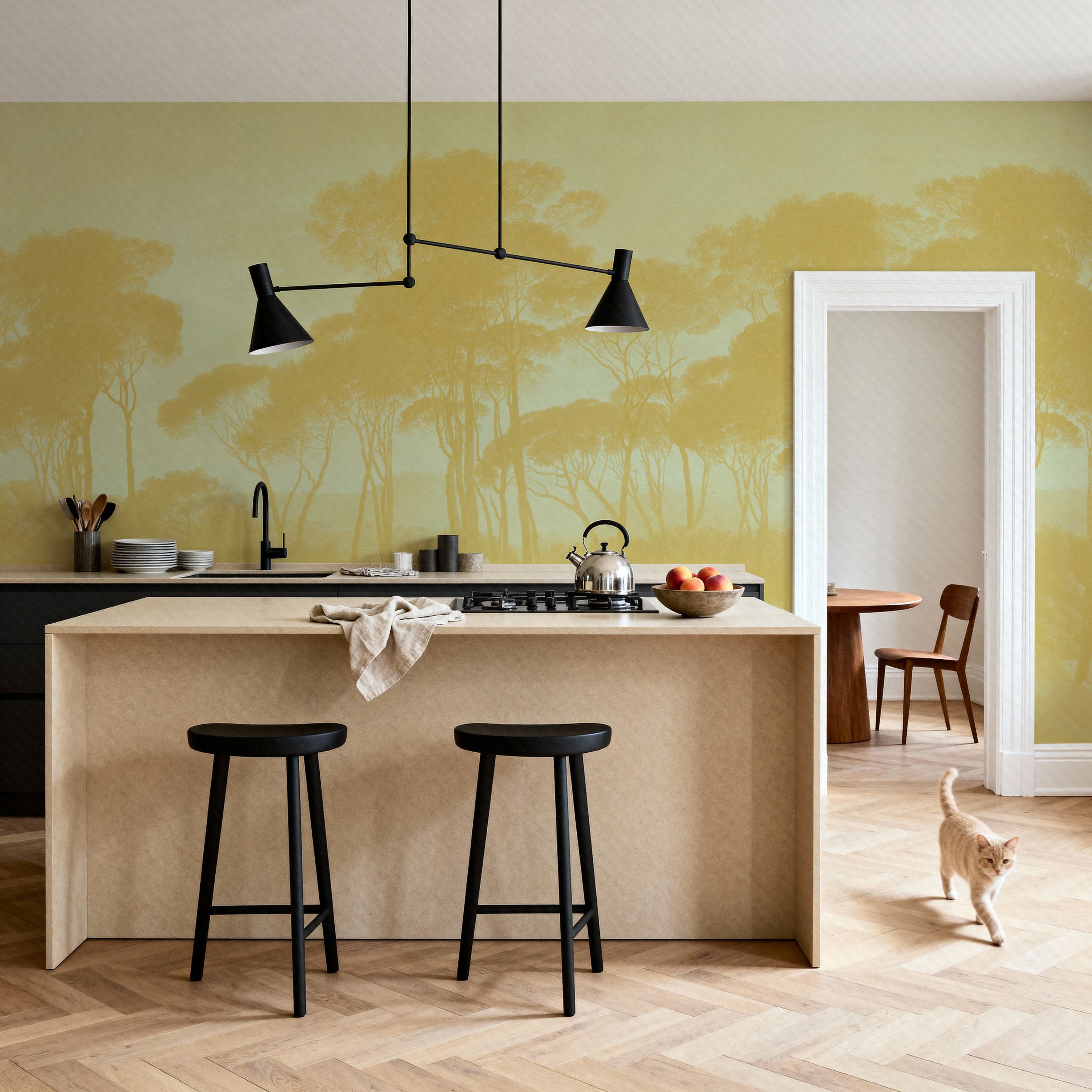 Mediterranean Pine Landscape, Citrus