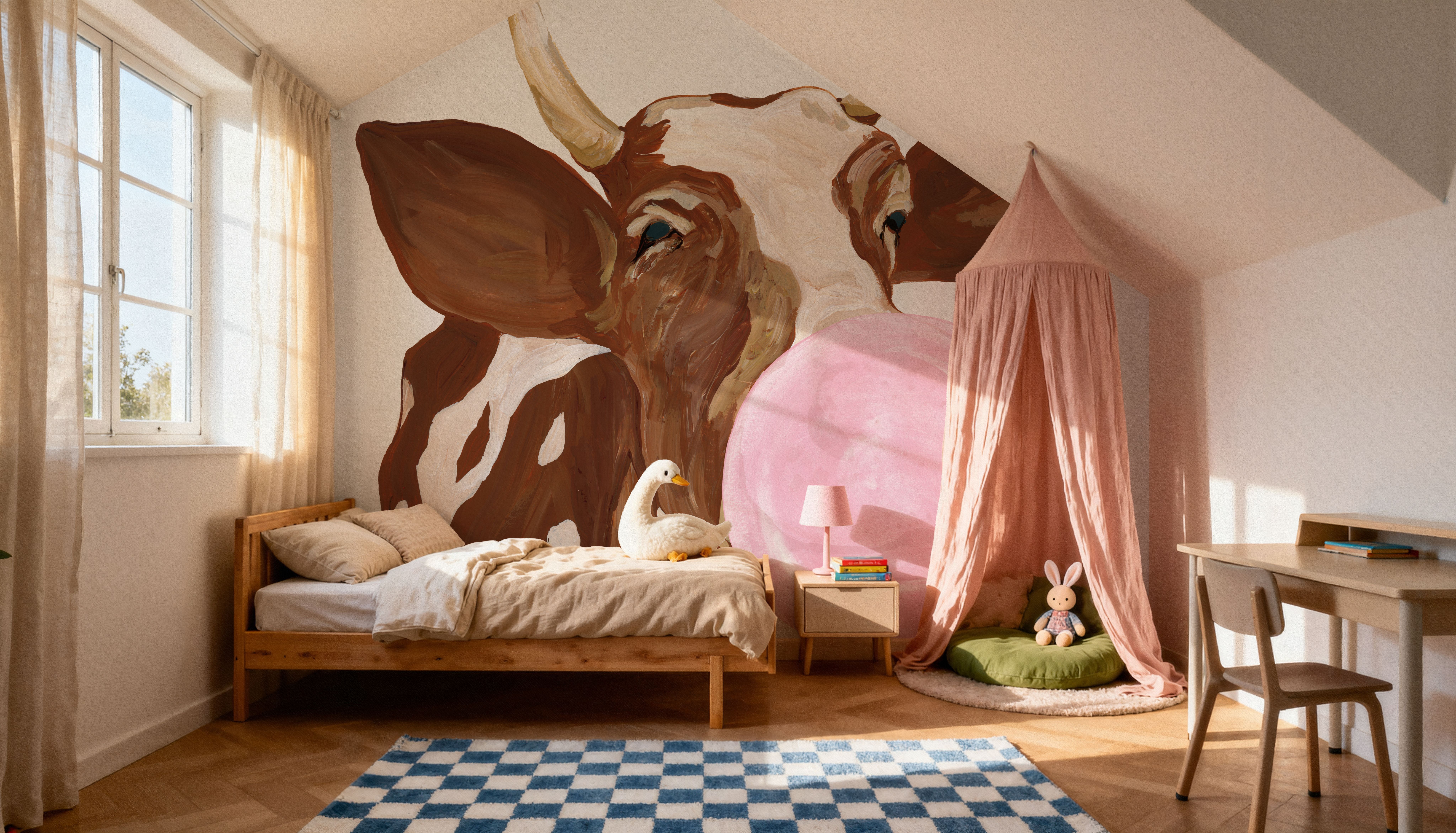 Bubblegum Cow