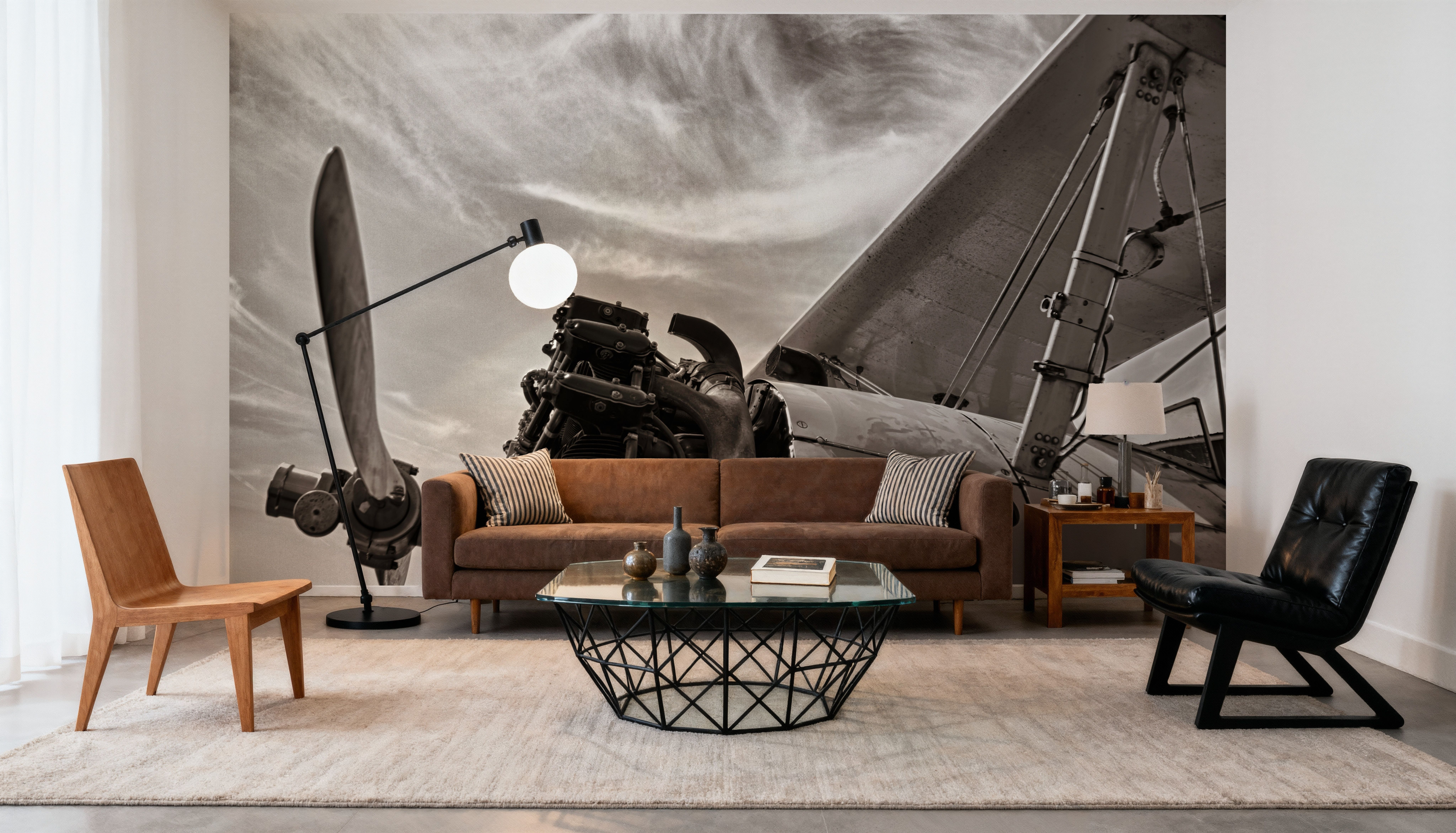 Aero Maquina Sepia
