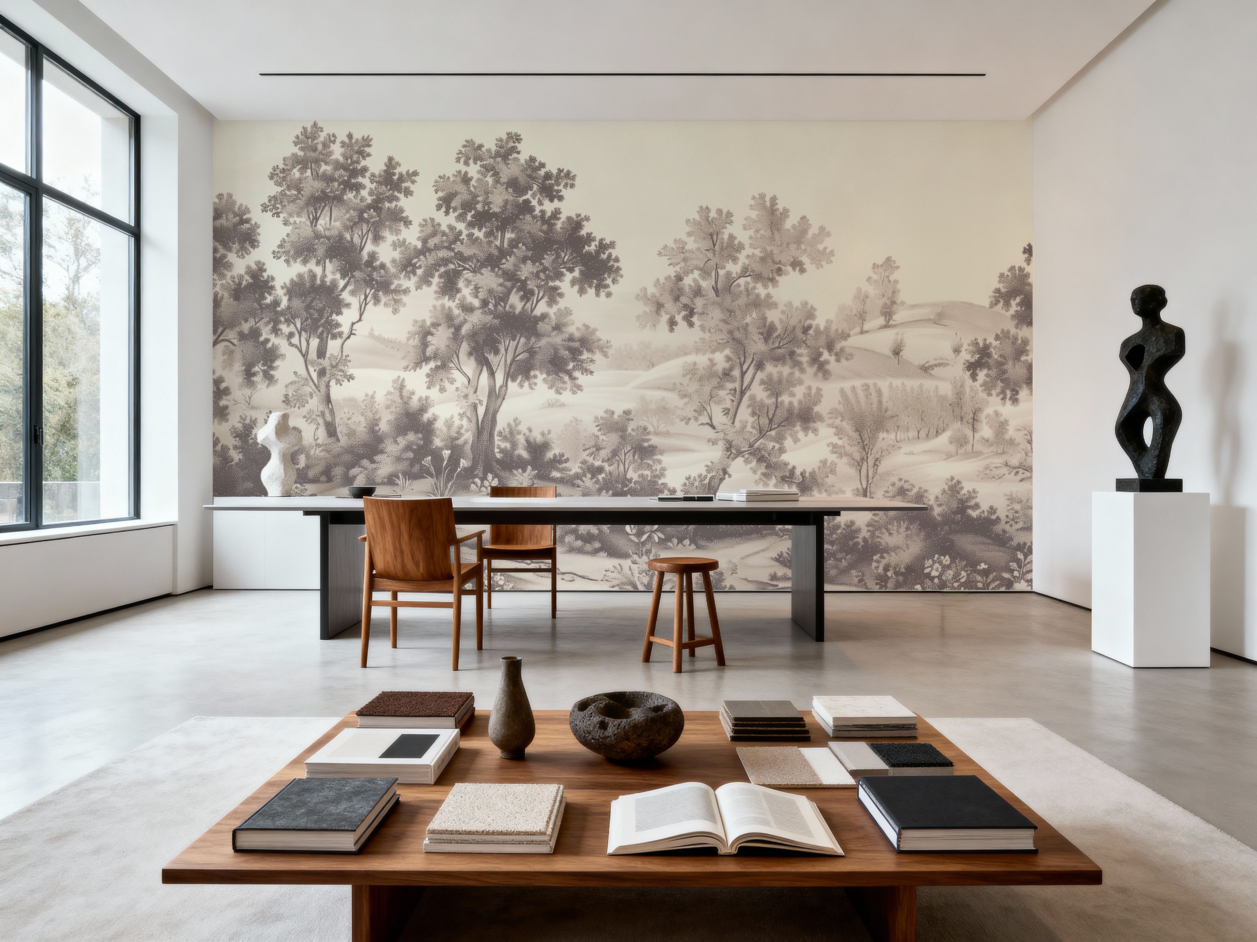 Pastoral Toile, Beige