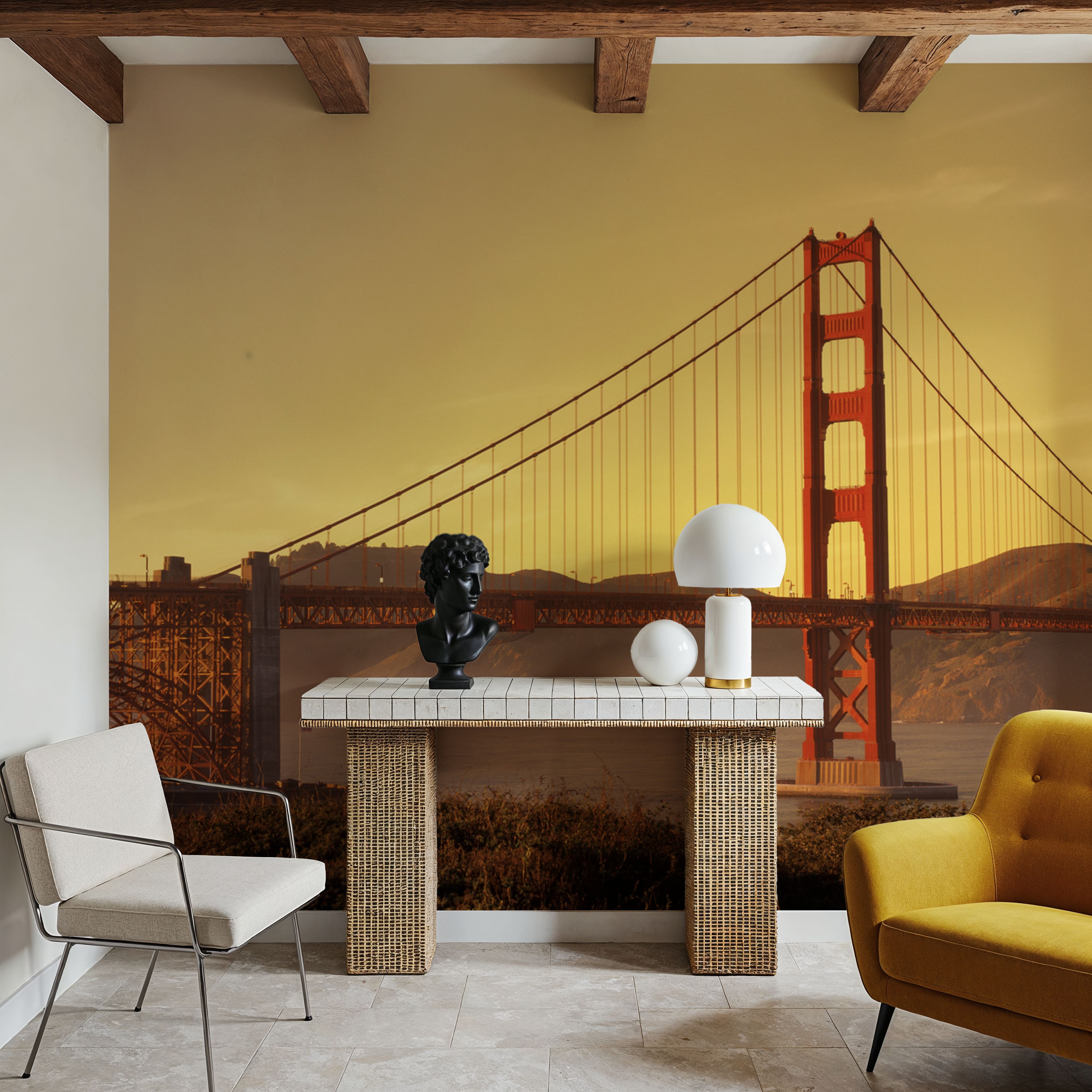 Crimson Bridge Twilight Yellow