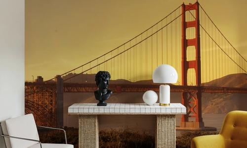 Crimson Bridge Twilight Yellow