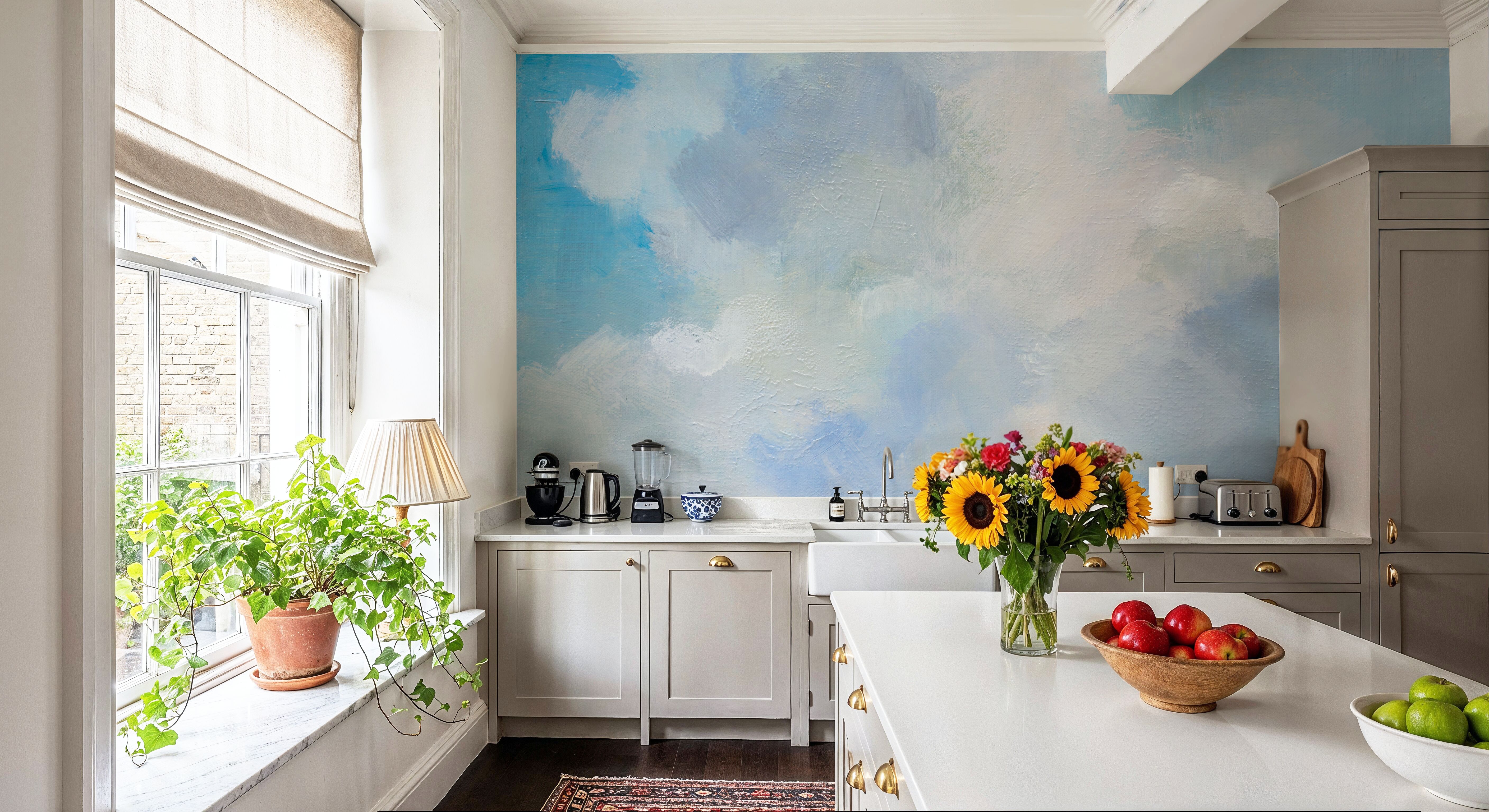 Cloud Over the Lake I, Wallpaper