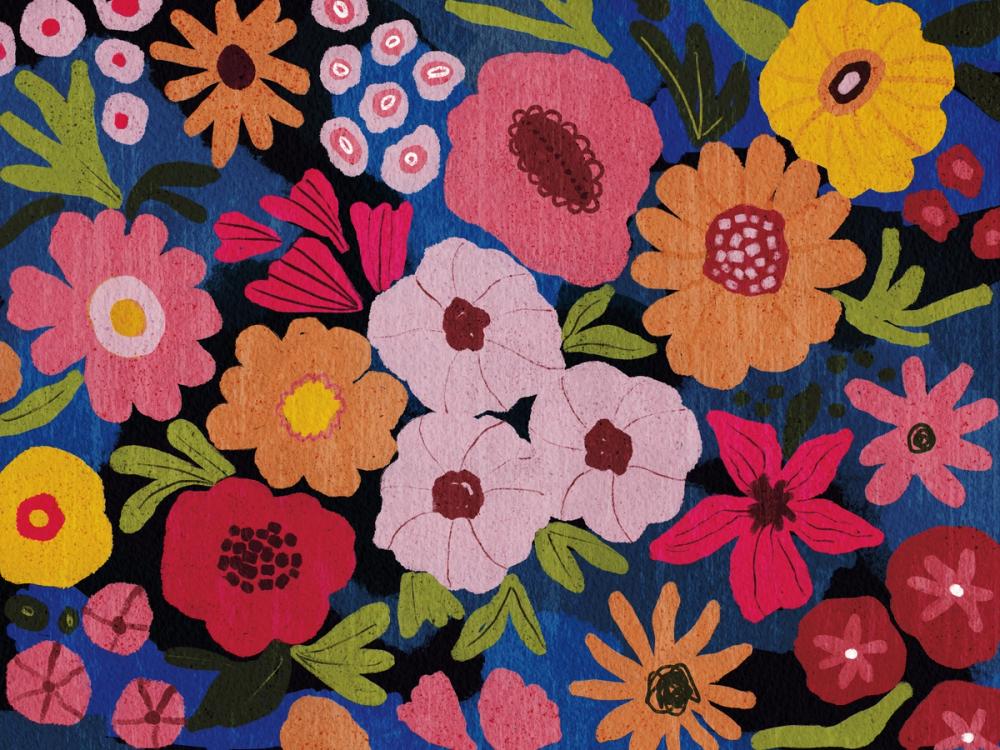 Modern Petals VI