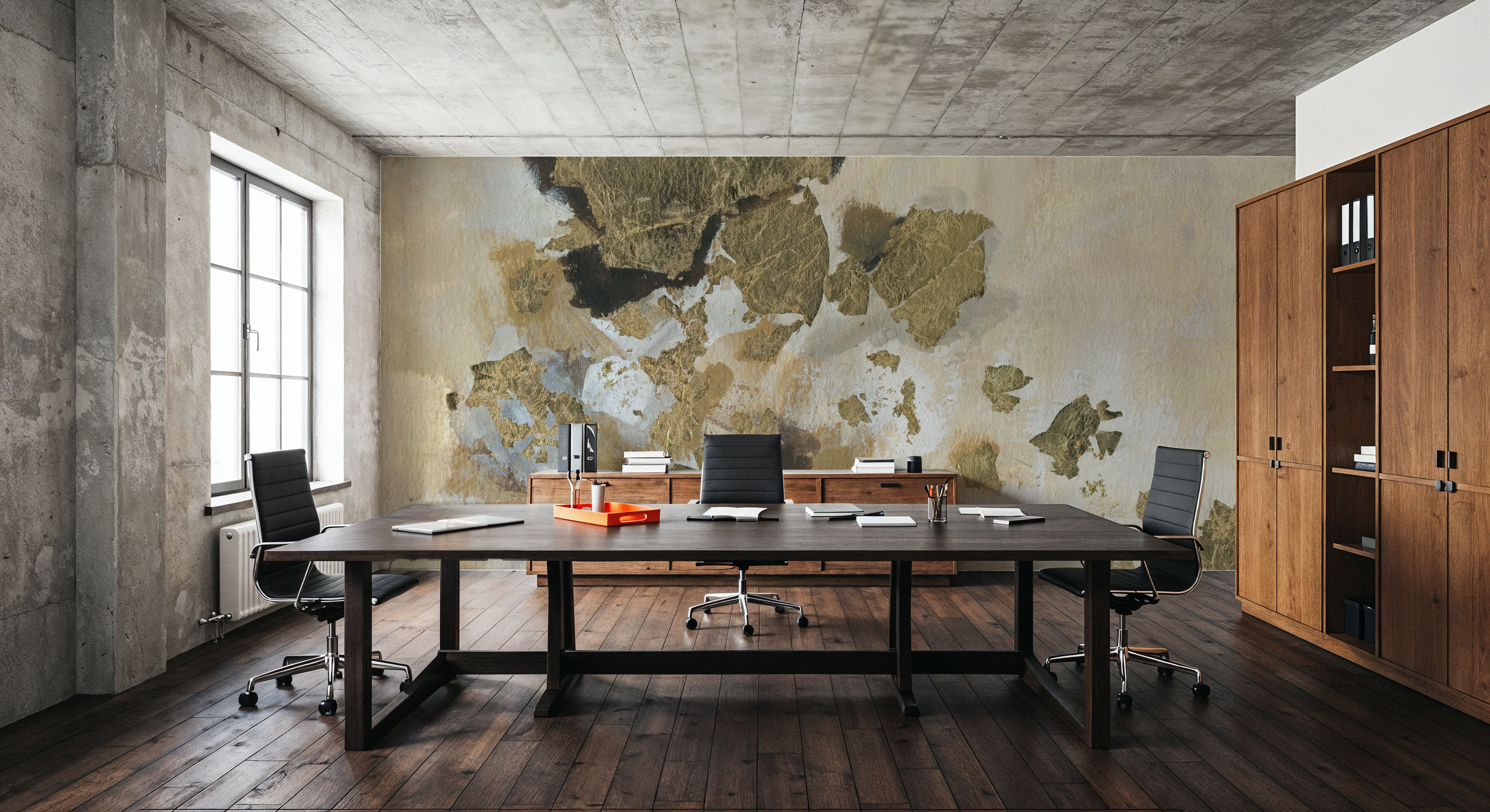 Bright Leaf Abstract