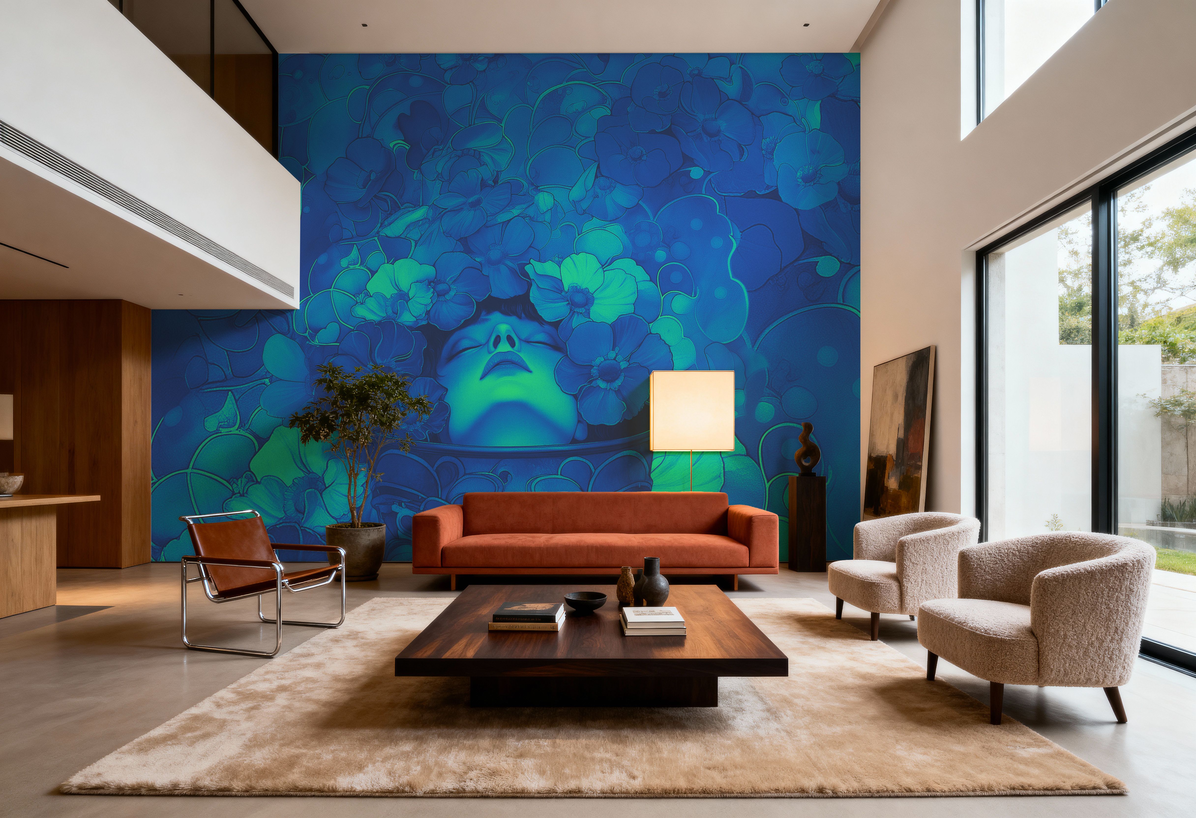 The Bucket of List Blue Green