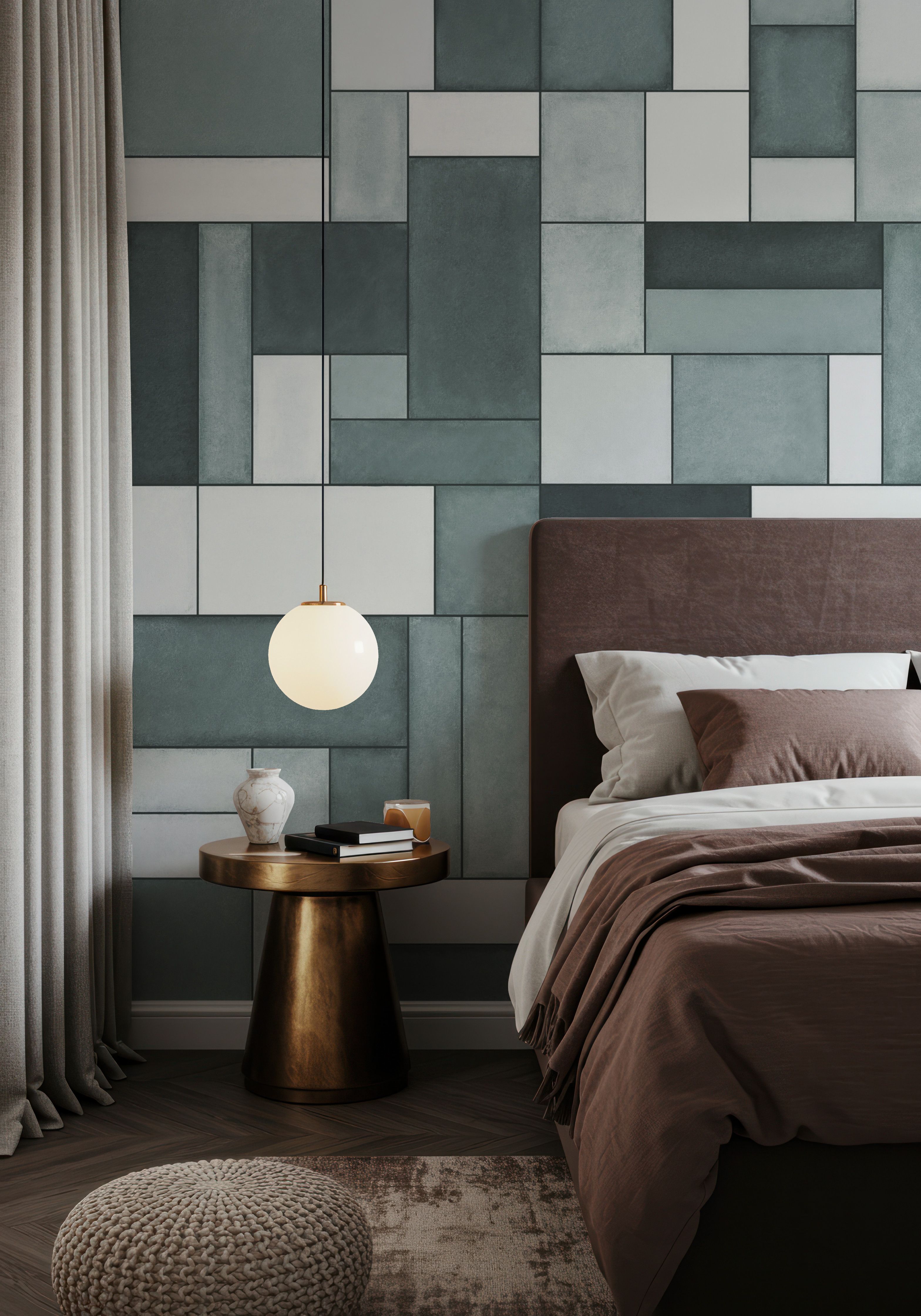 Spectrum Blocks, Teal