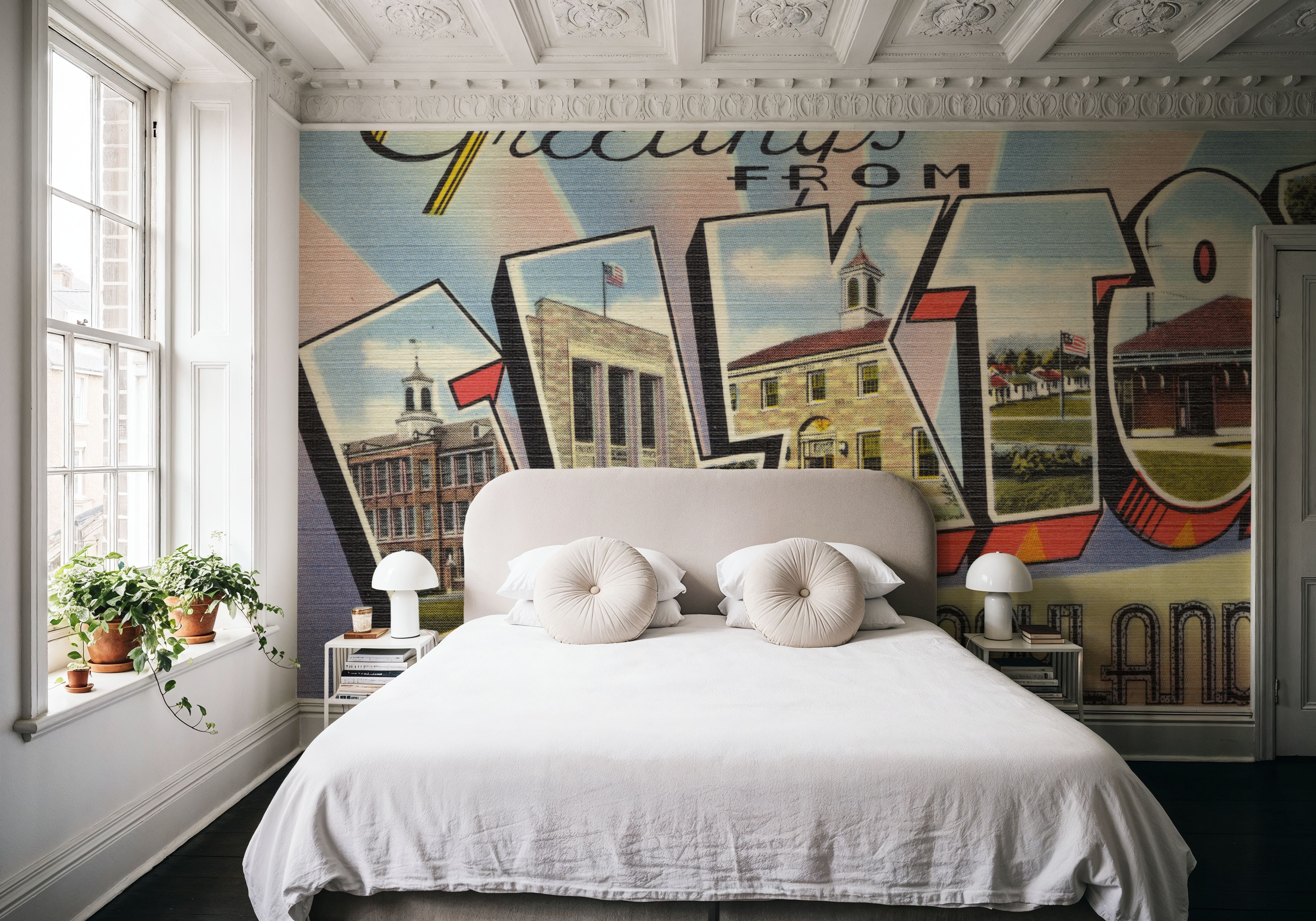 Greetings from Elkton - Screenprint Postcard