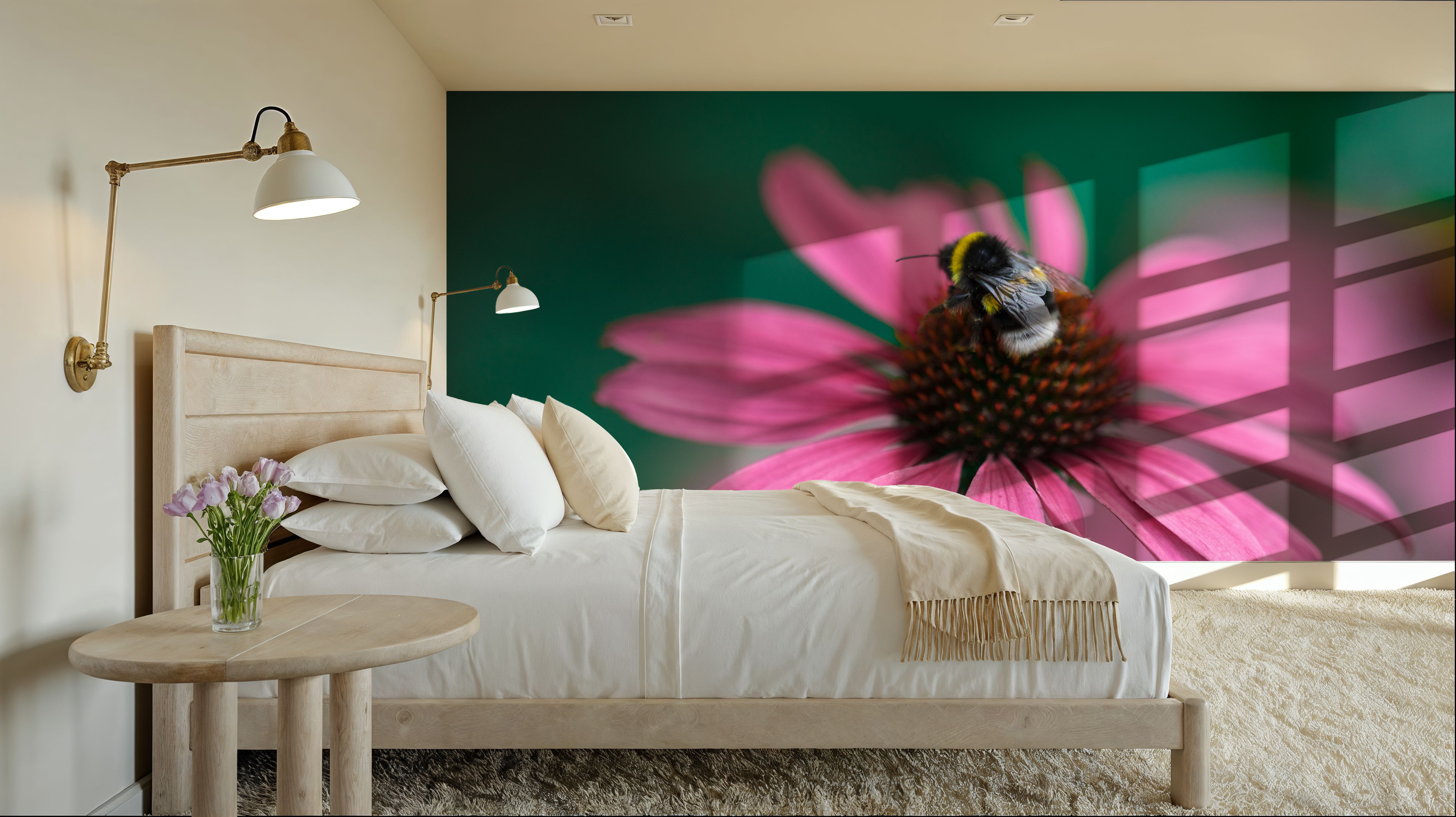 Echinacea & Bumblebee