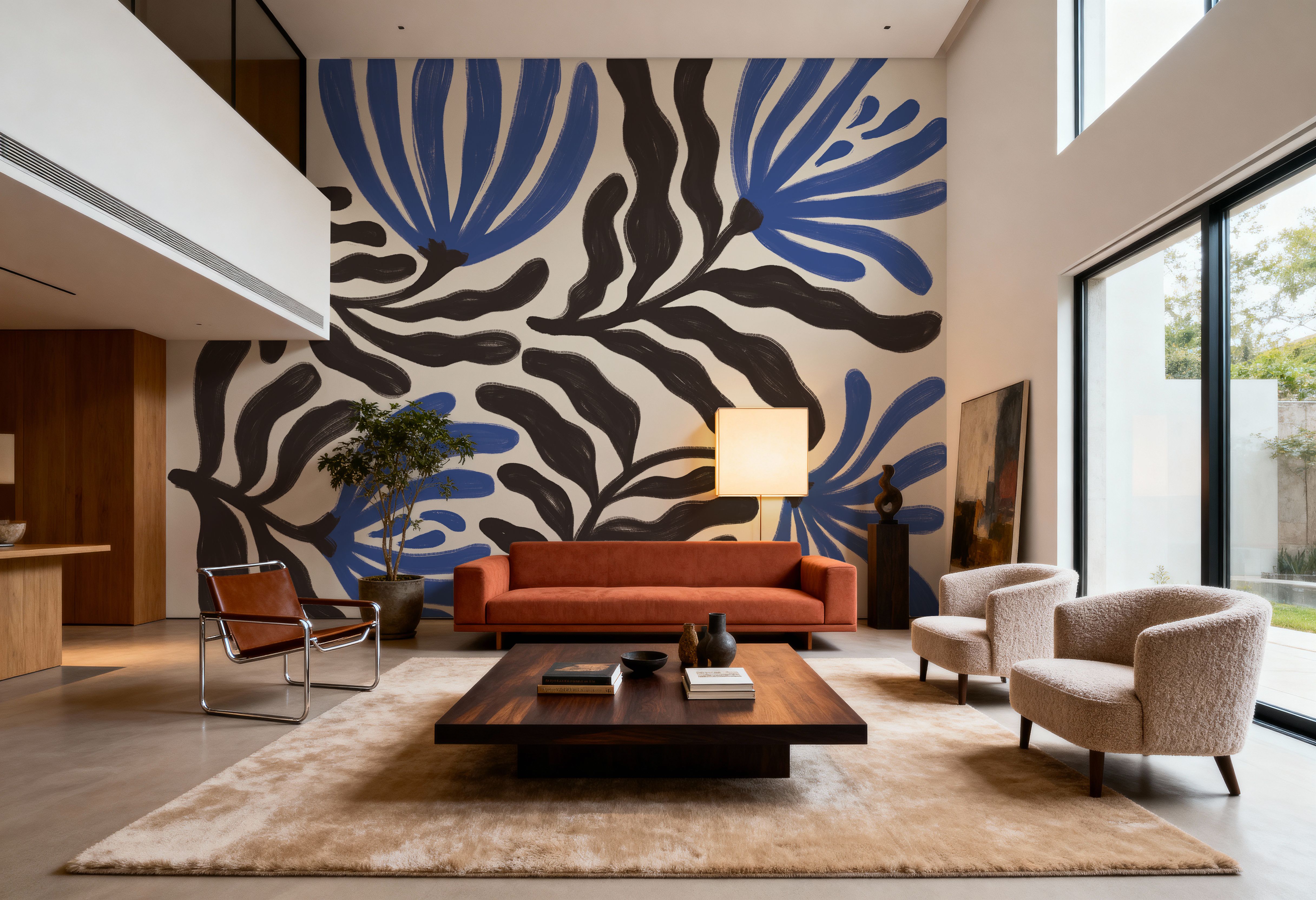 Simple Petals I Blue