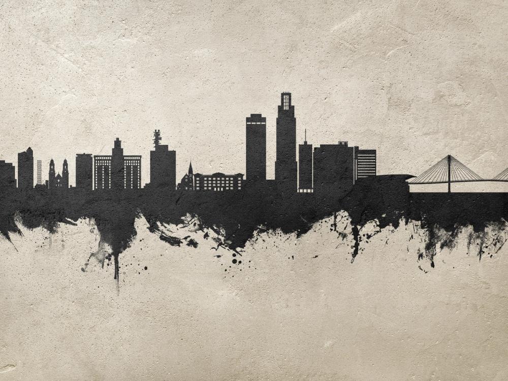 Omaha Nebraska Skyline Concrete