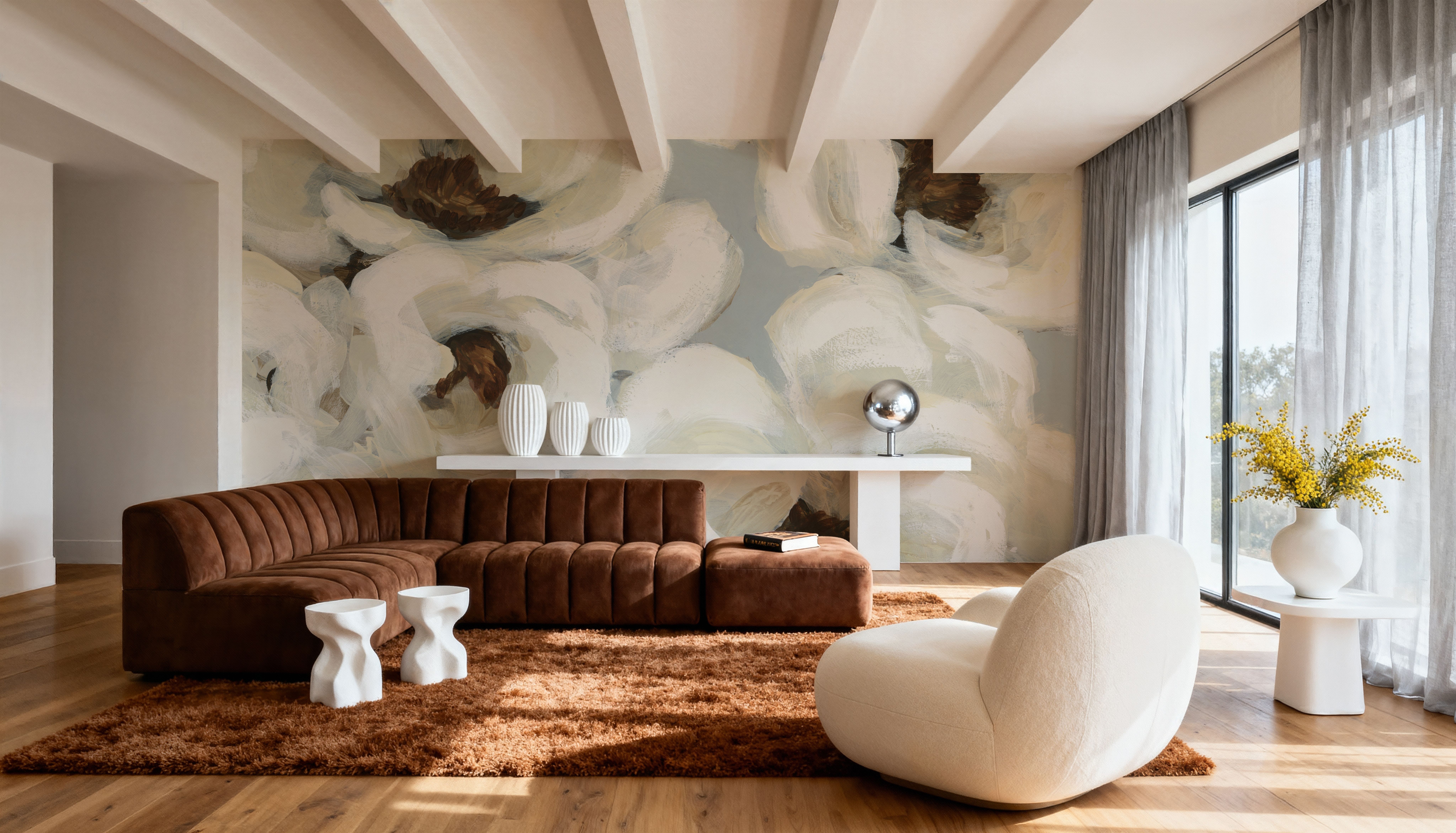 Cafe Aulait, Wallpaper