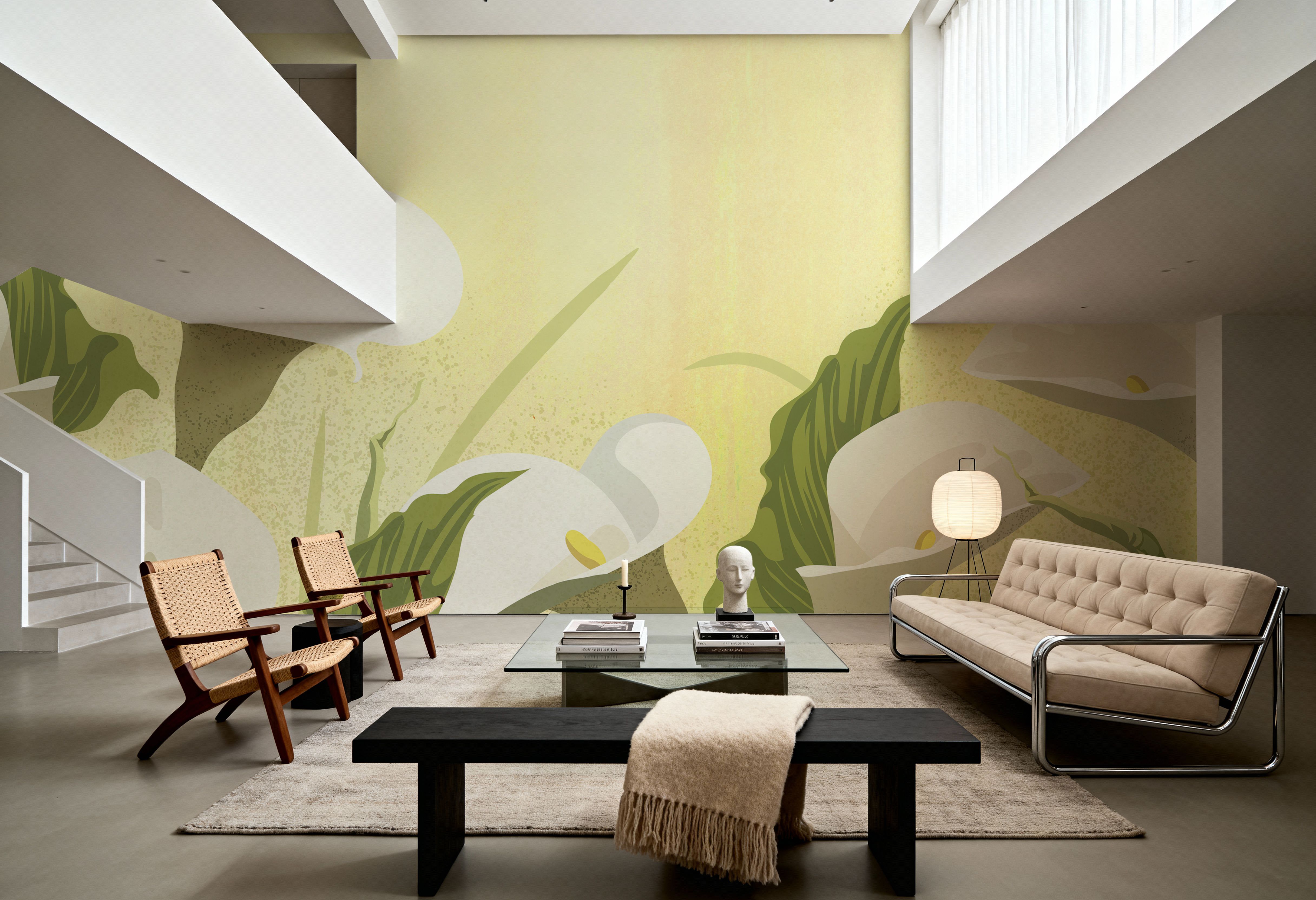 Cala Lily, Yellow Wash