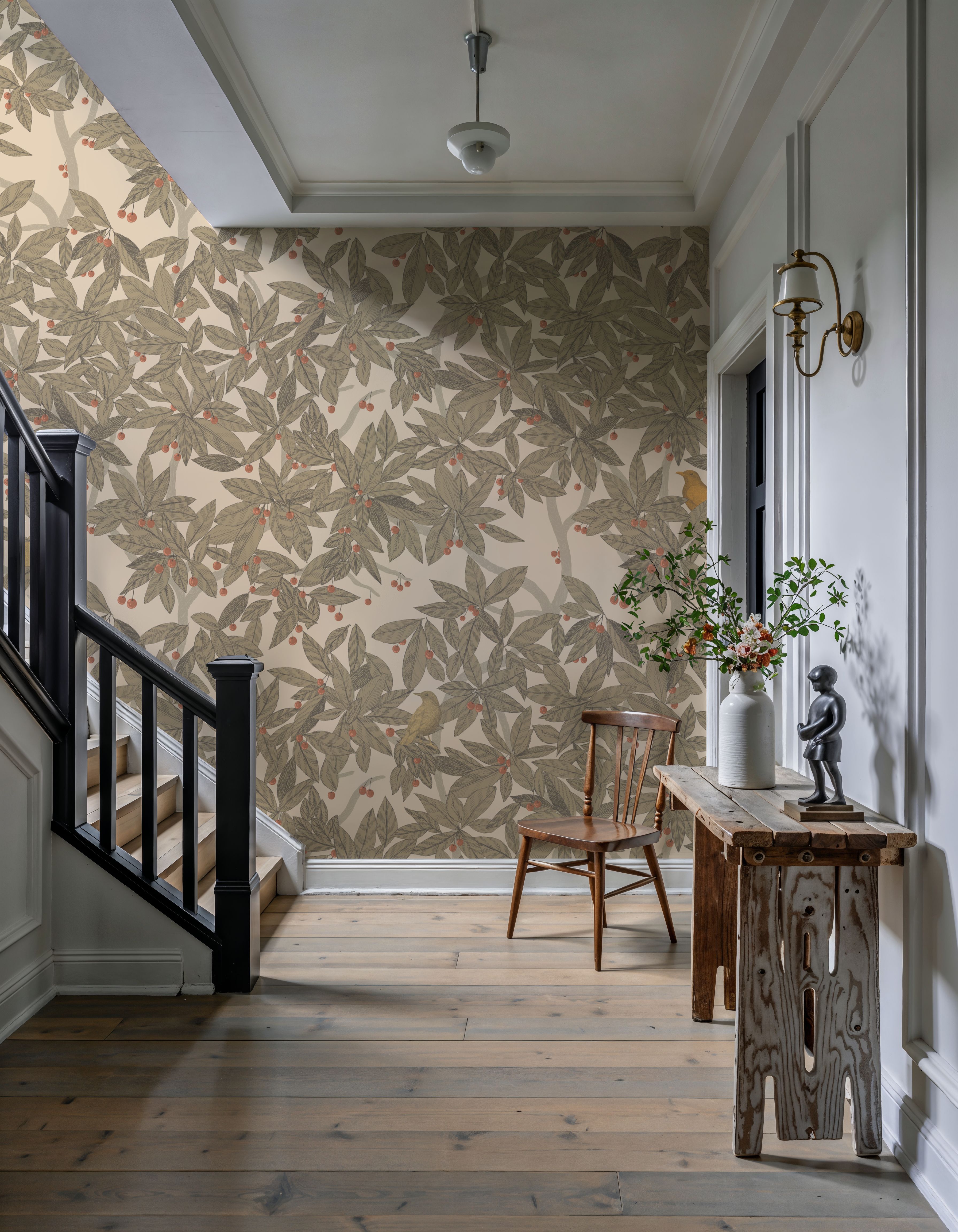 Cherry Tree Birds, Green