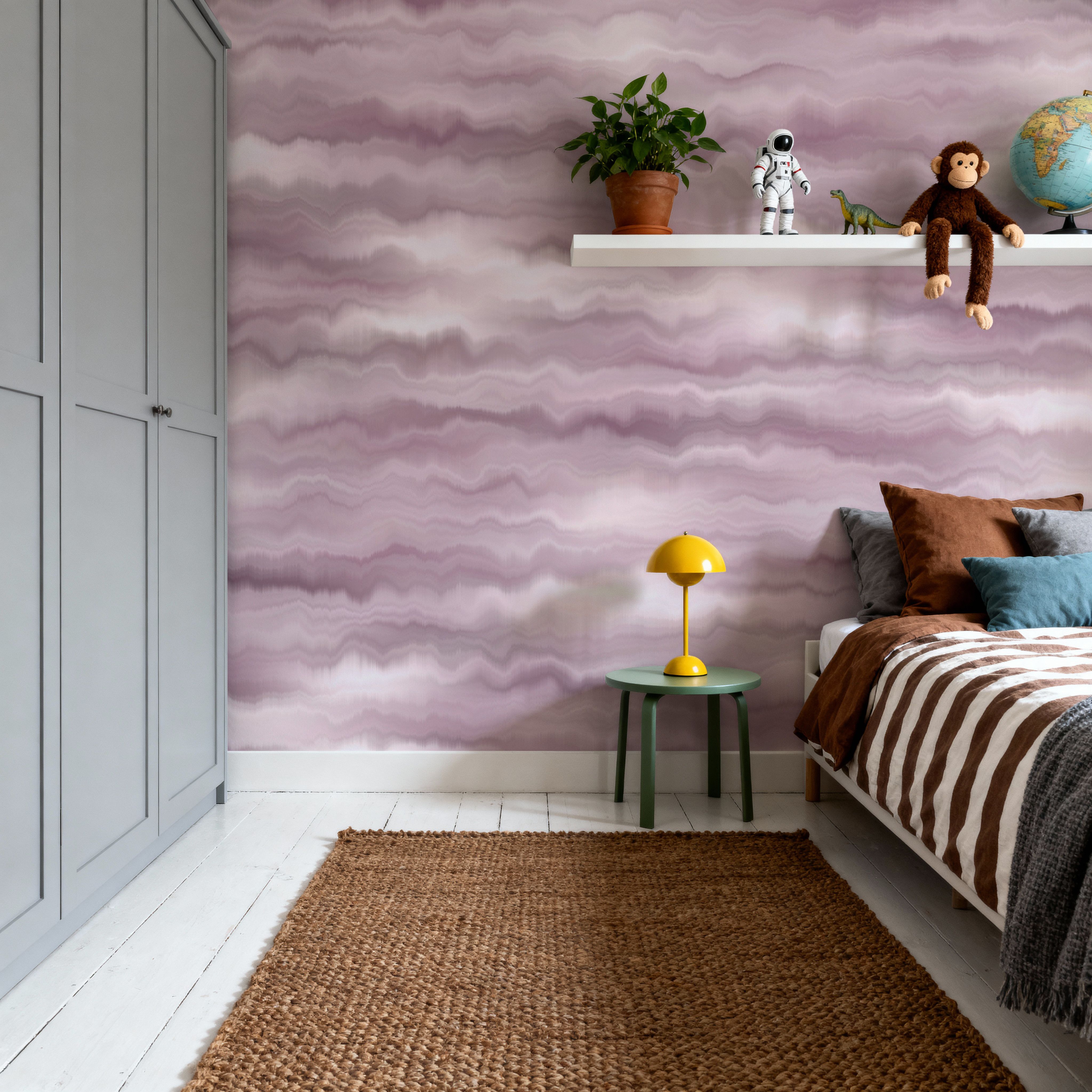 Moire Fumé, Cloud Rose